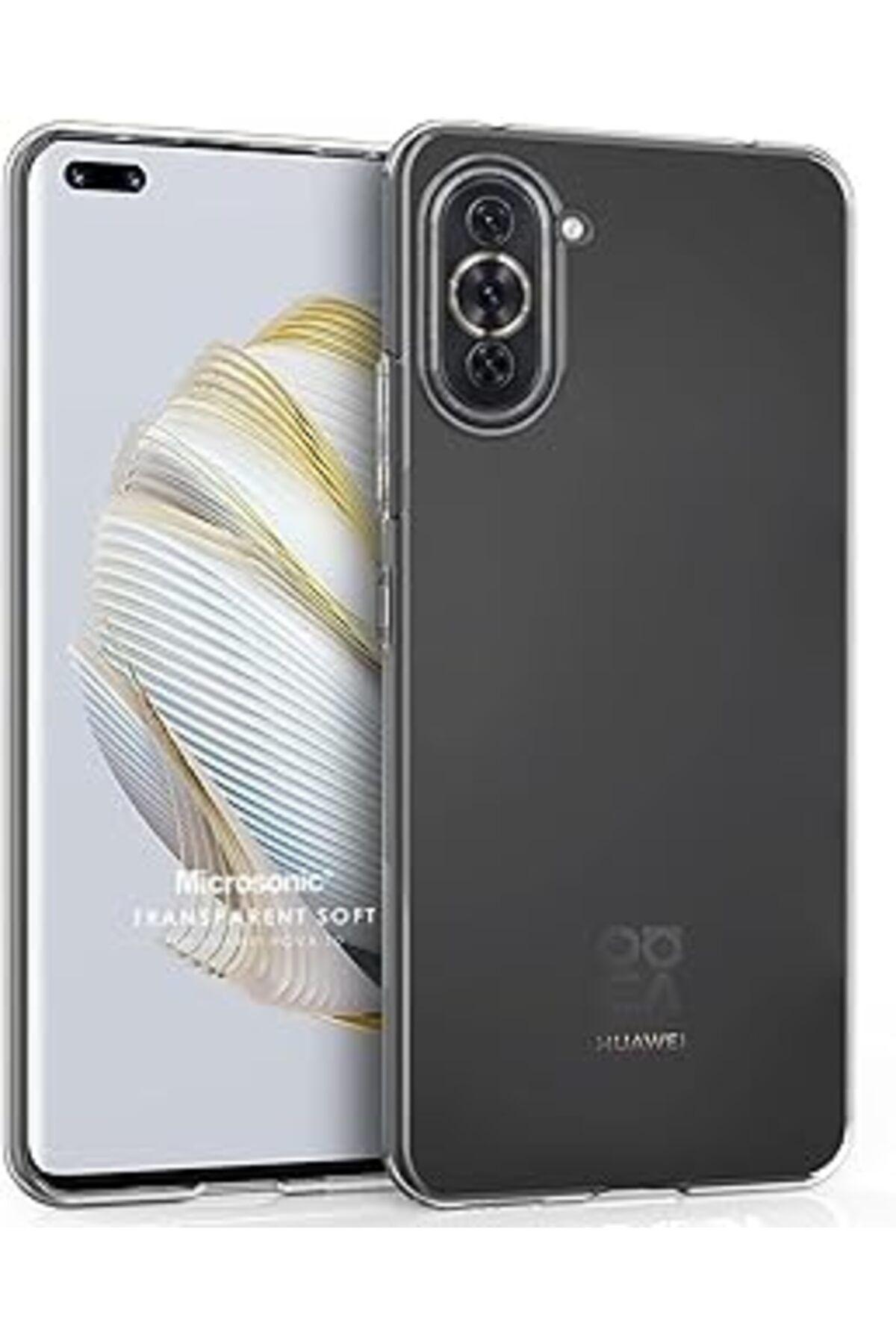 Karachil Microsonic Huawei Nova 10 Pro Için Kılıf Transparent Soft Şeffaf [Nova 10 Pro Ile Uyumlu Kılıf - Şe