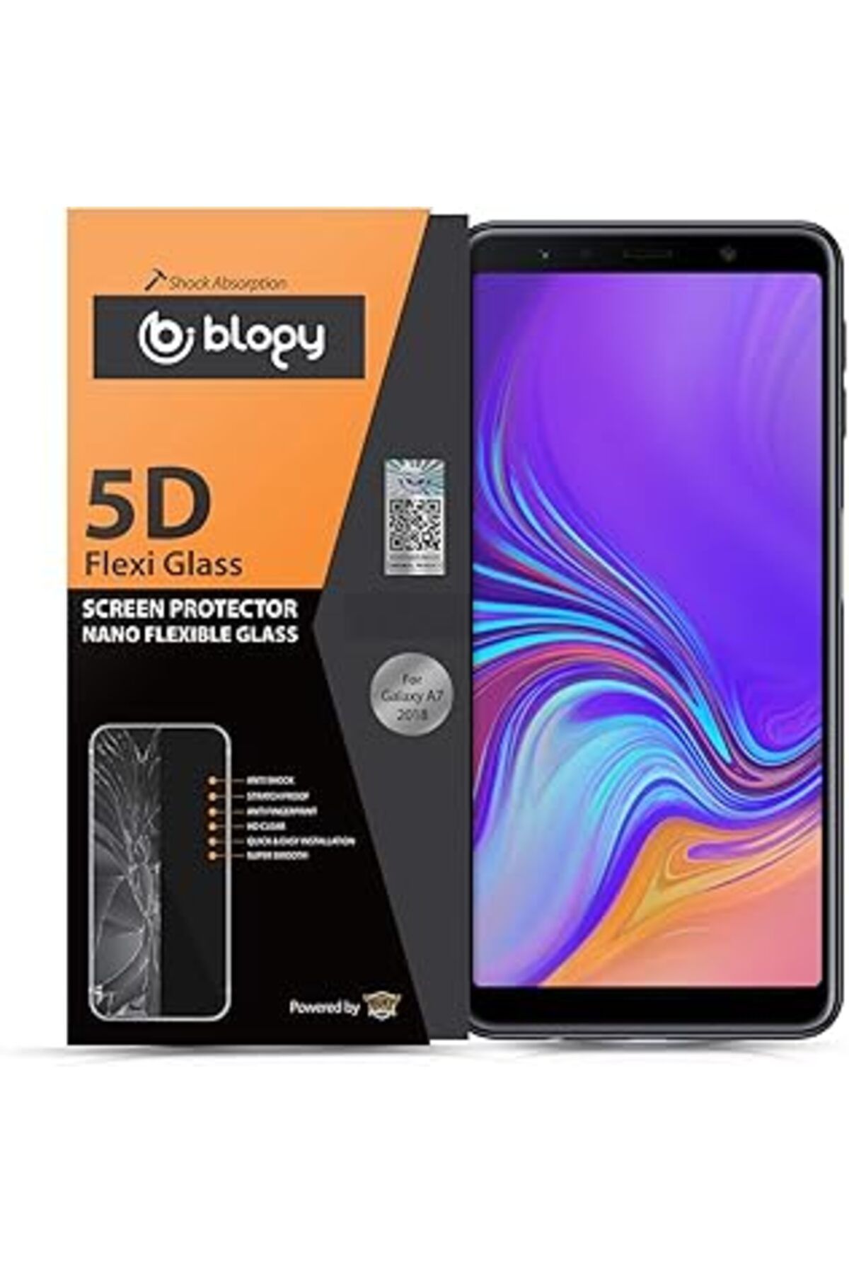 Karachil Blogy Galaxy A7 2018 Flexi 5D Ekran Koruyucu