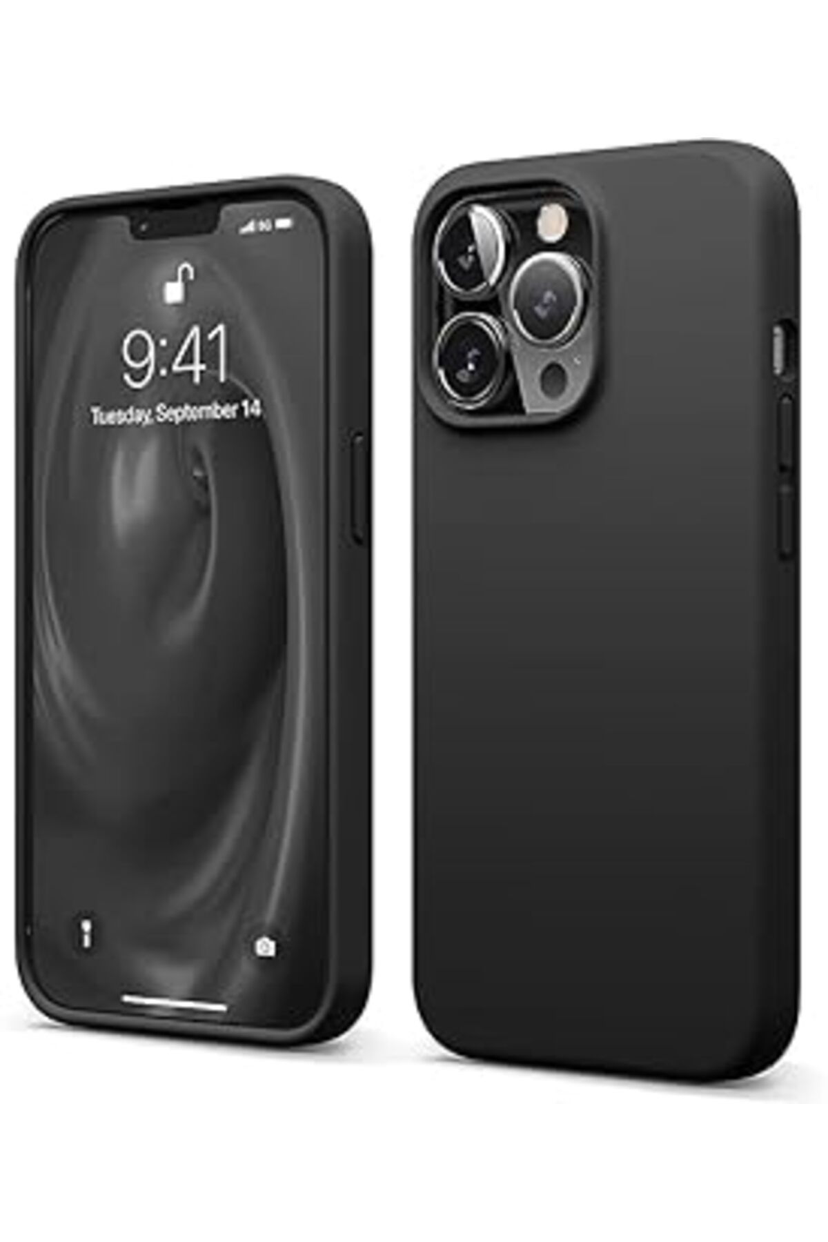Pazarcan Iphone 13 İle Uyumlu Kılıf Tam Koruma Arka Kapak Soft Ve Pürüzsüz Dış Yüzey Esnek Silikon Bye Arka