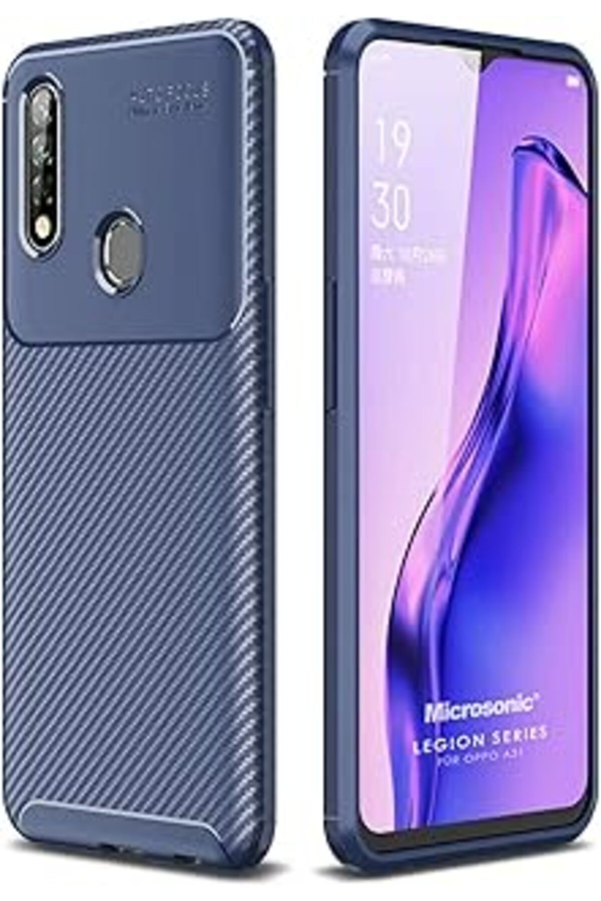 Karachil Microsonic Oppo A31 Için Kılıf Legion Series Lacivert [A31 Ile Uyumlu Kılıf - Lacivert]