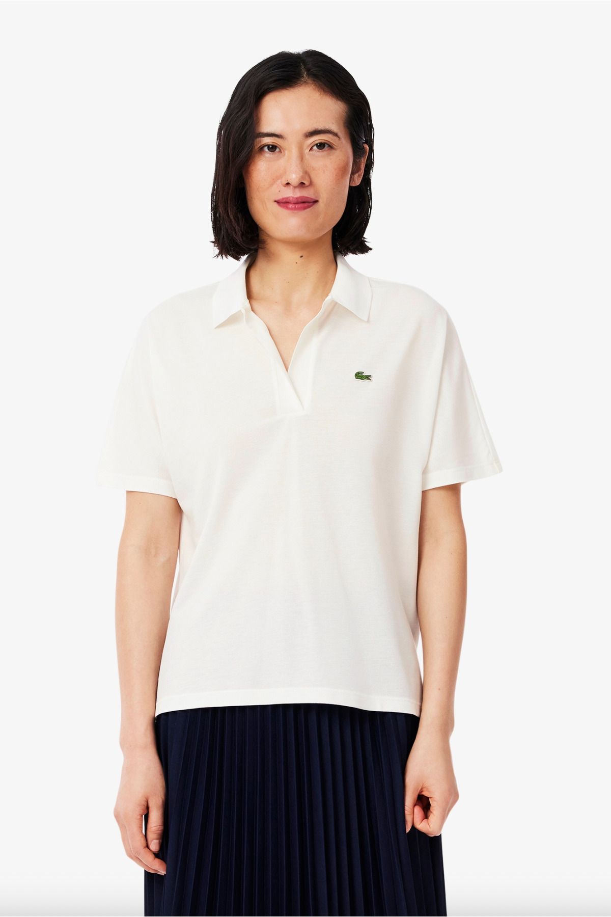 Lacoste Relaxed Fit Fluid Piqué Polo Shirt