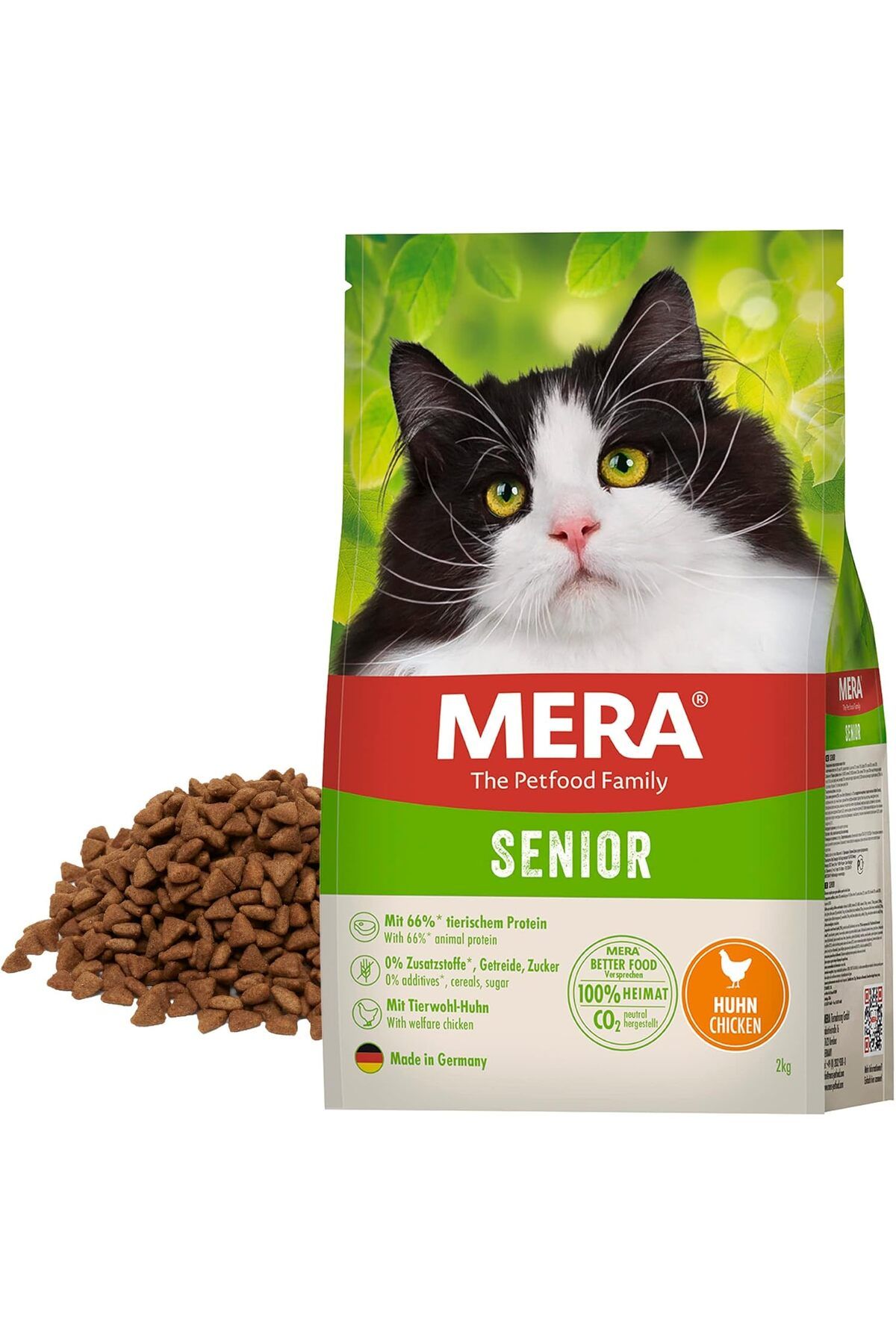 Mera The Petfood Family Mera Senior Tavuklu Yaşlı Kedi Maması 2 KG