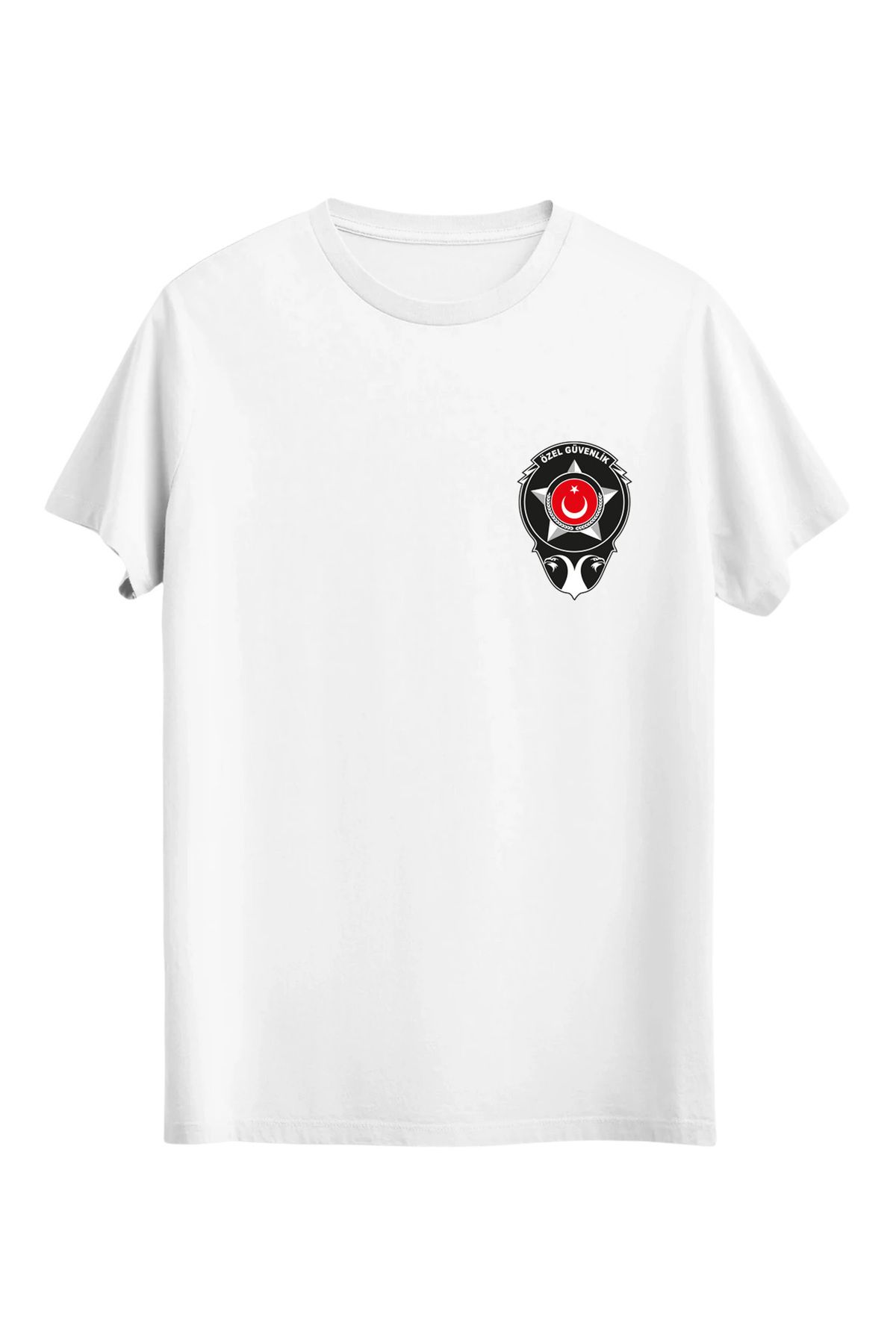 srcmarket Özel Güvenlik (Sadece Tshirt Önü) Baskılı Unisex Tshirt