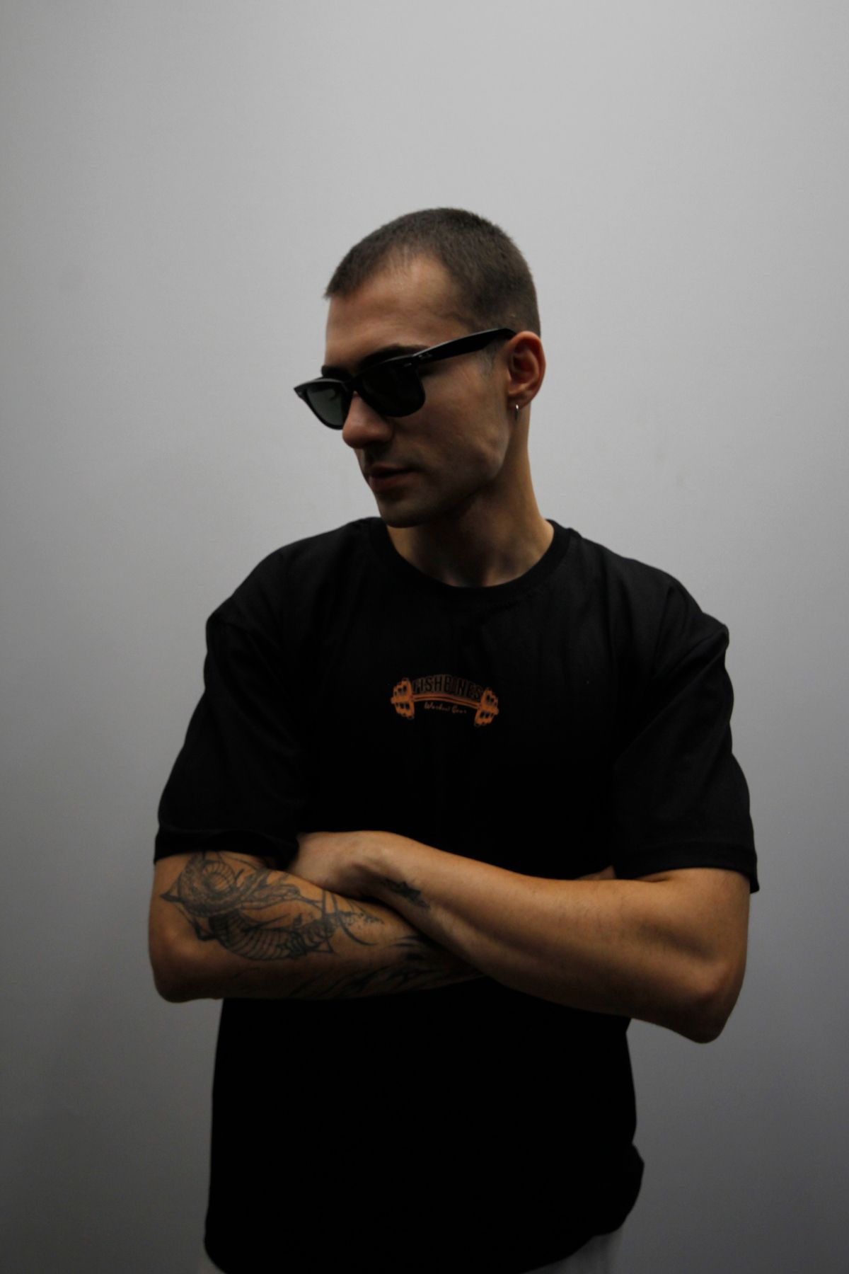 Fishbones Unisex Oversize 'Arnold' Geniş Kalıp Tişört