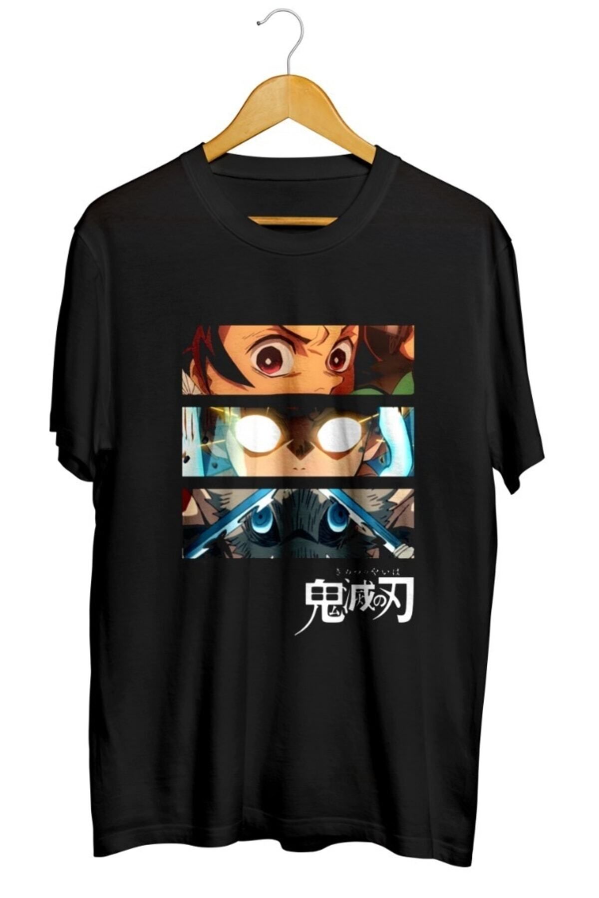 Miba Store Slayers Of Demon Anime Baskılı Unisex Tişört
