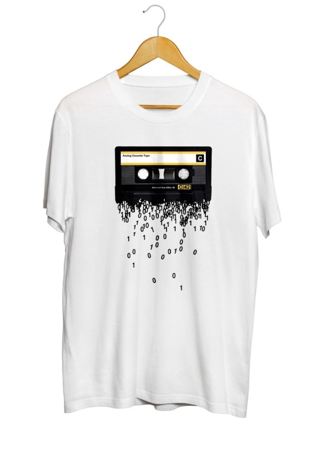 Miba Store Kasetin Ölümü Baskılı Unisex Tişört