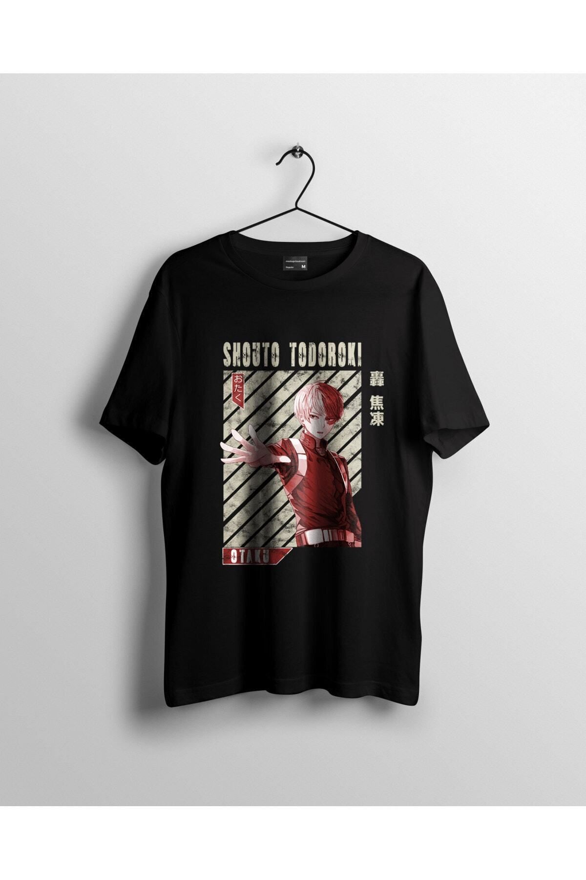 Miba Store My Hero Academia- Shoto Todoroki Anime Tişört