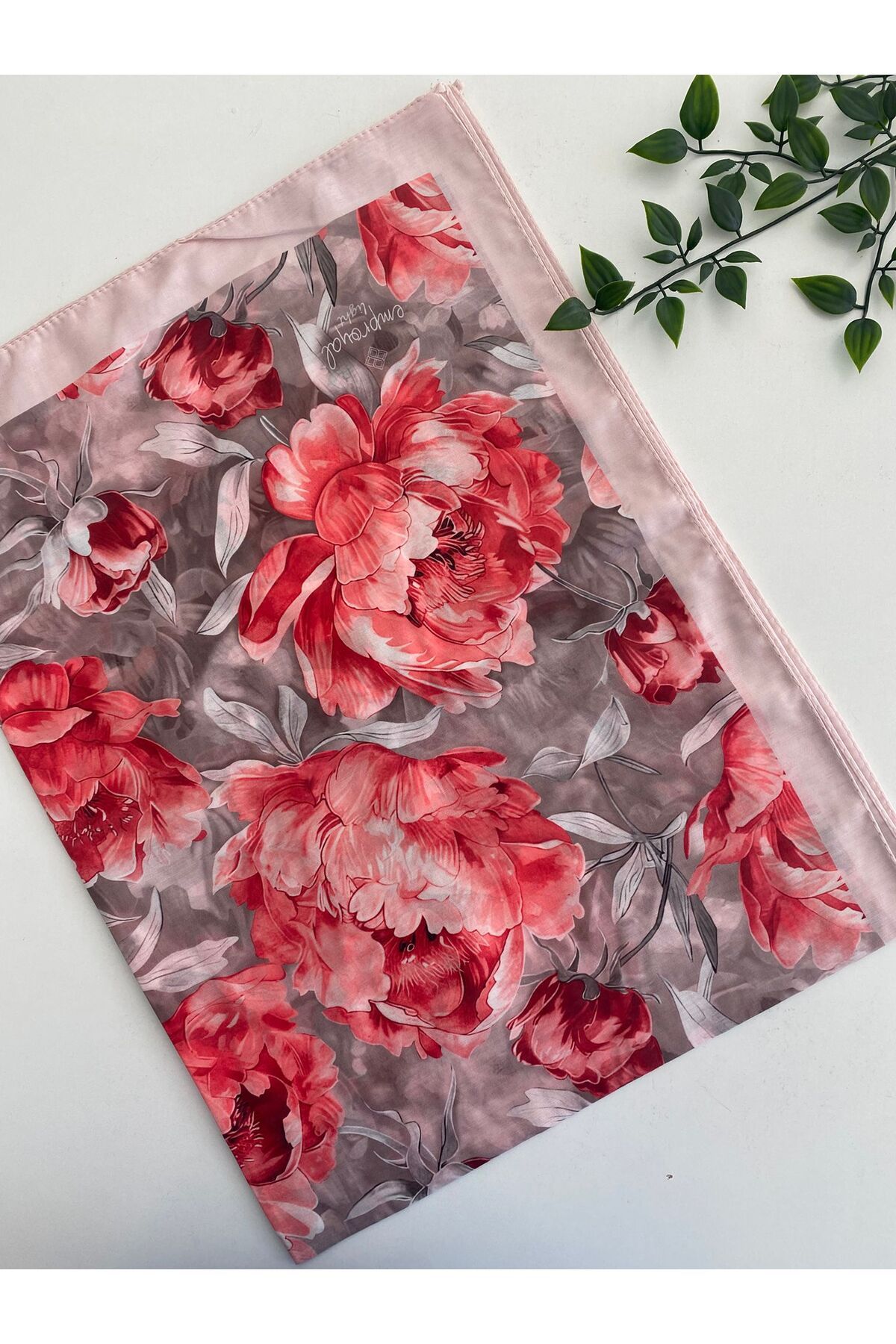 Emproyal Flora Desen Pamuk Şal