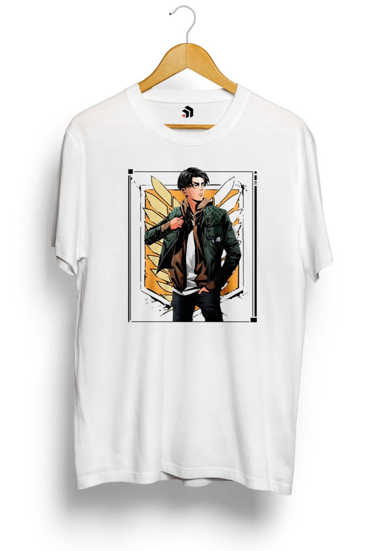 Miba Store Levi Ackerman Fanart Anime Baskılı Tişört