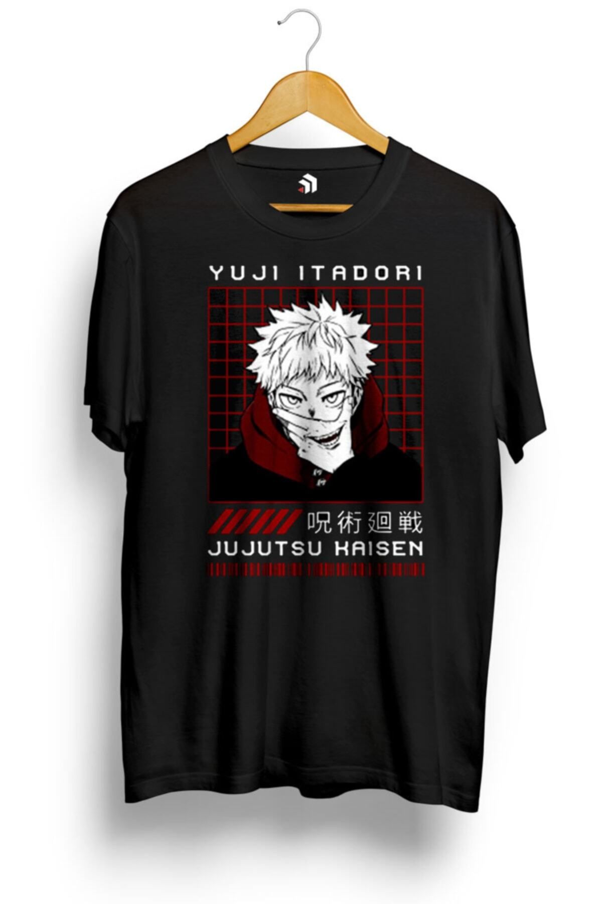 Miba Store Jujutsu Kaisen - Yuji Box Anime Baskılı Tişört