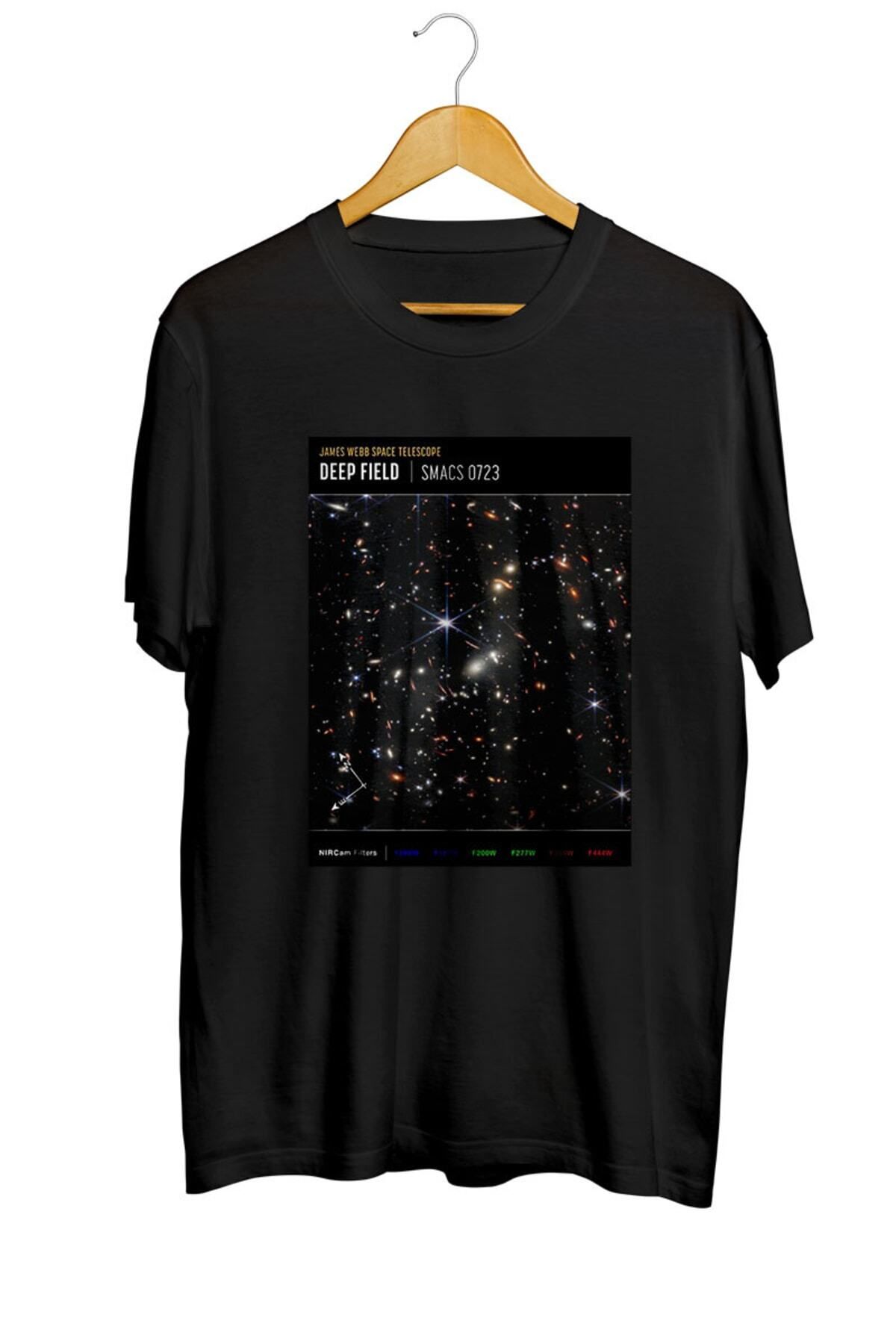Miba Store Galaxy Cluster Smacs 0723. James Webb Telescope Unisex Tişört