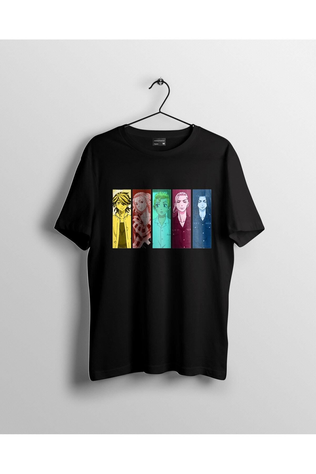 Miba Store Tokyo Revengers Karakterleri Baskılı Anime Tişört