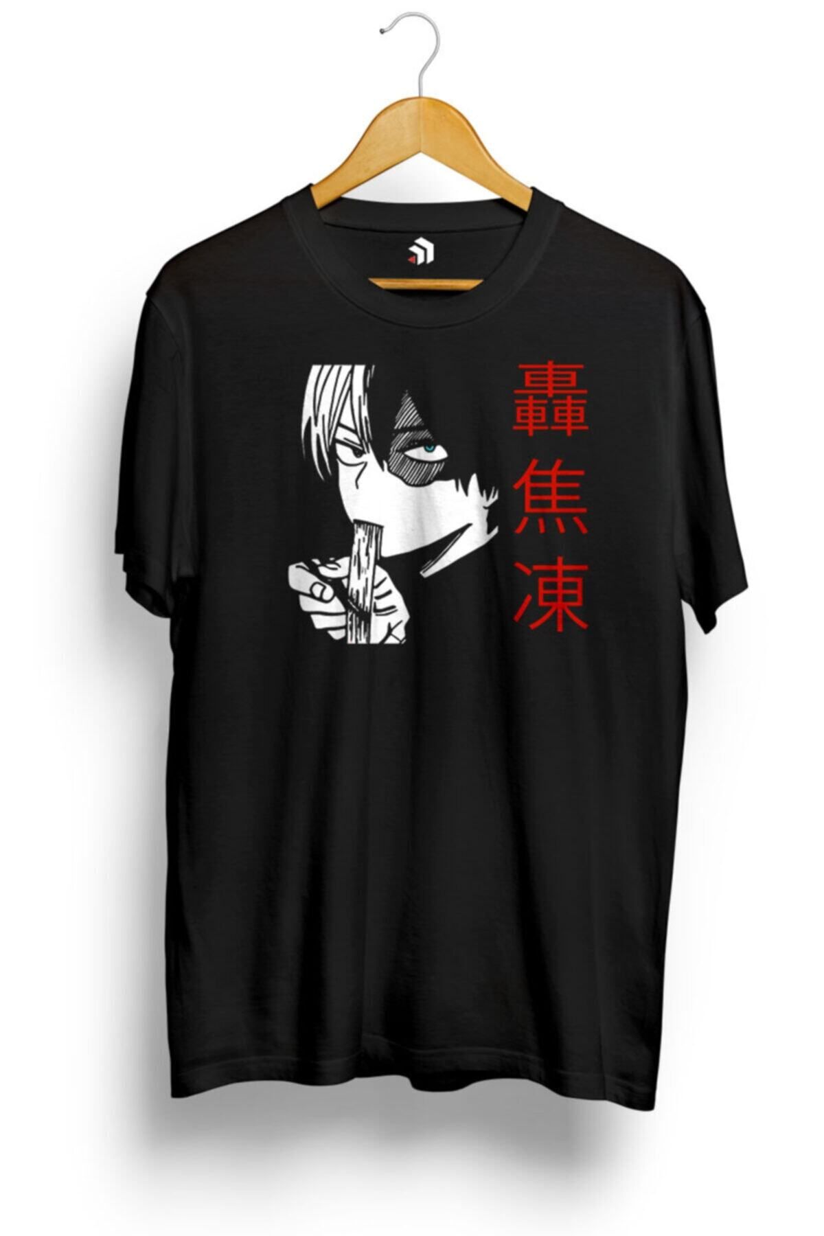 Miba Store Todoroki Slurp Anime Baskılı Tişört