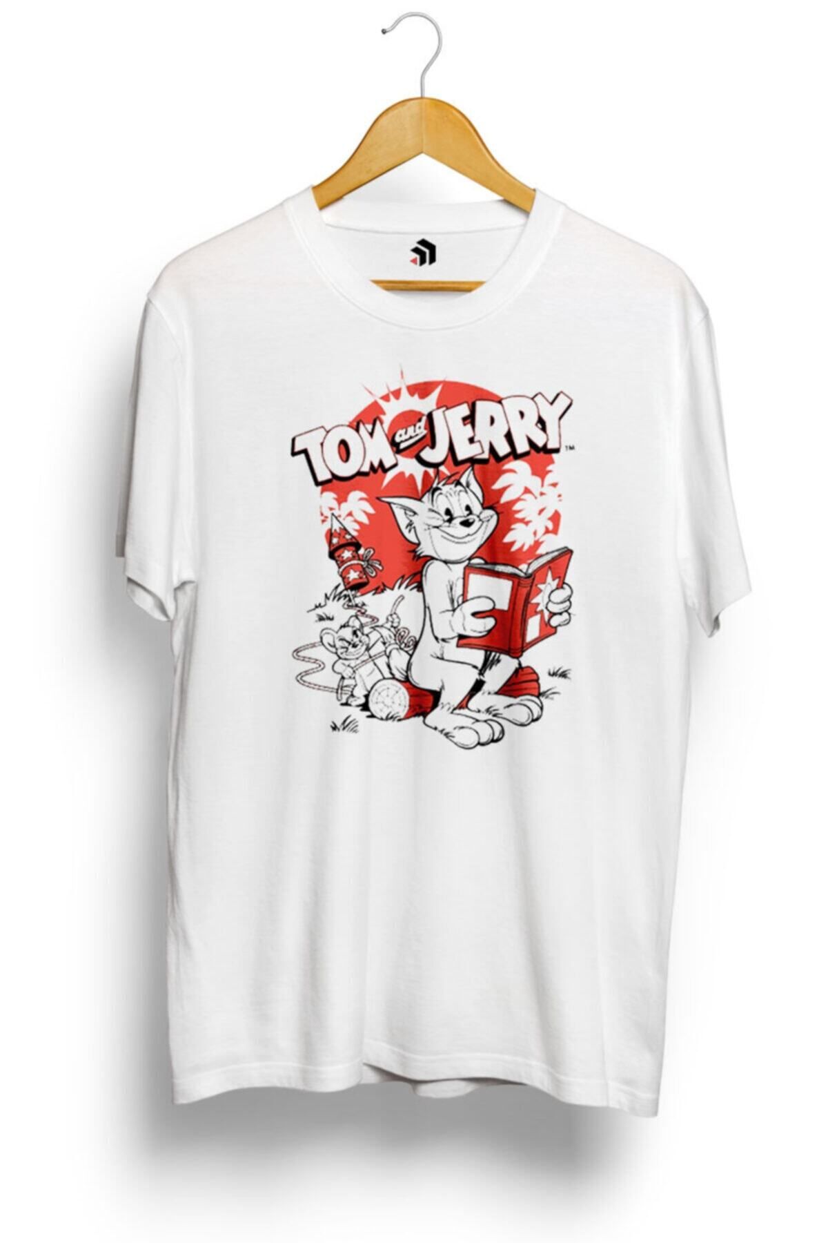 Miba Store Tom And Jerry Rockets Fun Baskılı Tişört