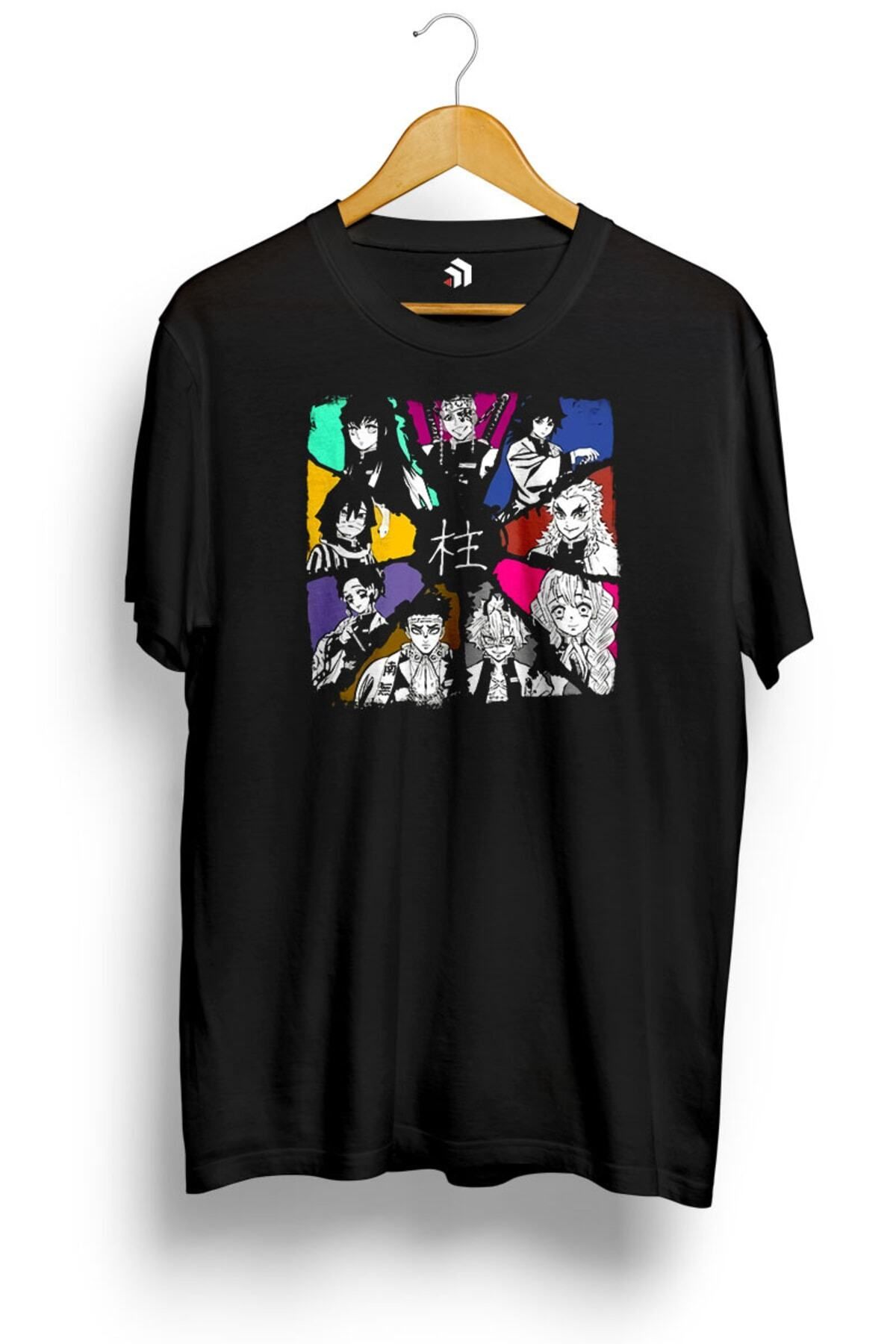 Miba Store Hashira Demon Slayer Anime Baskılı Tişört