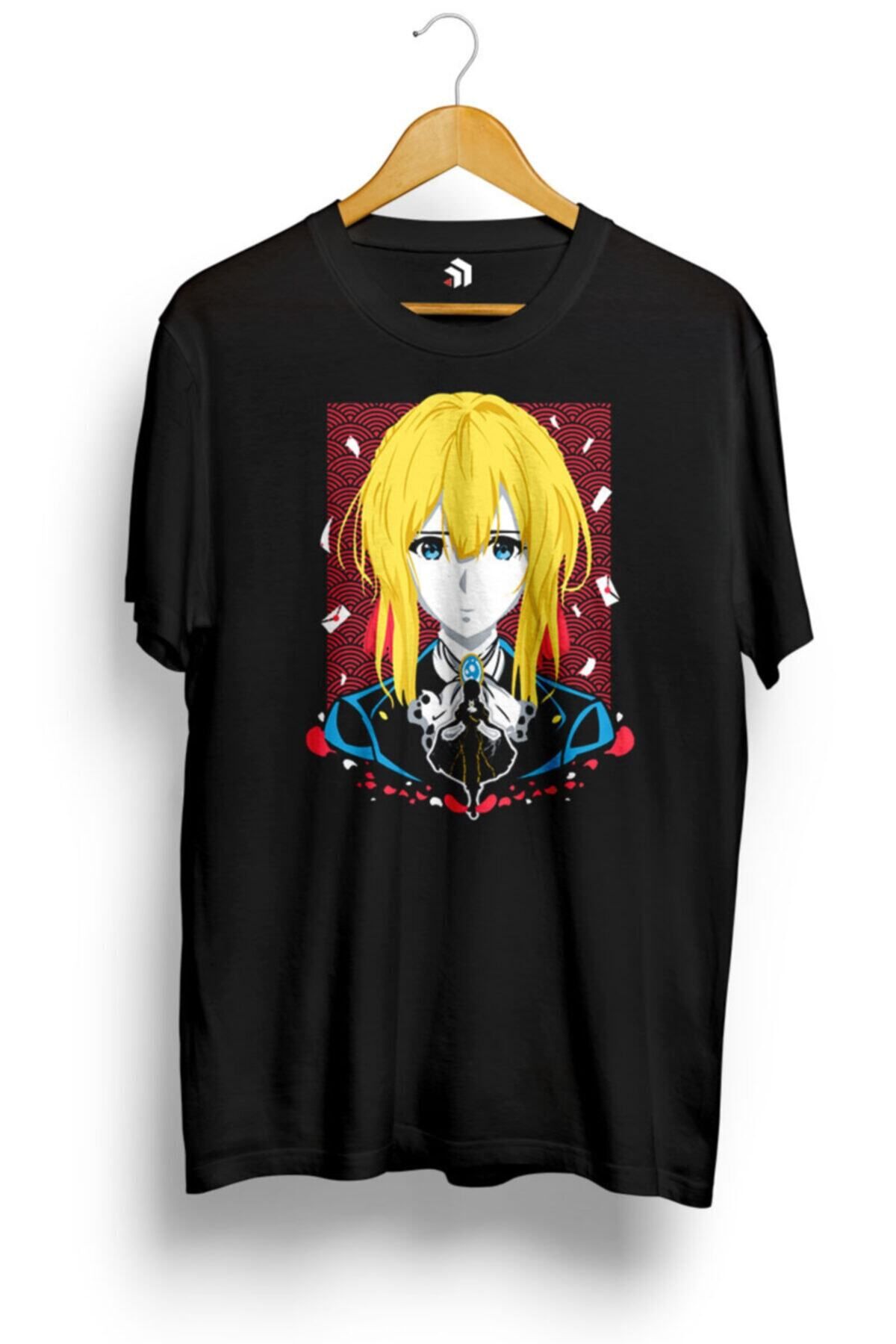 Miba Store Violet Evergarden Memory Doll Anime Baskılı Tişört