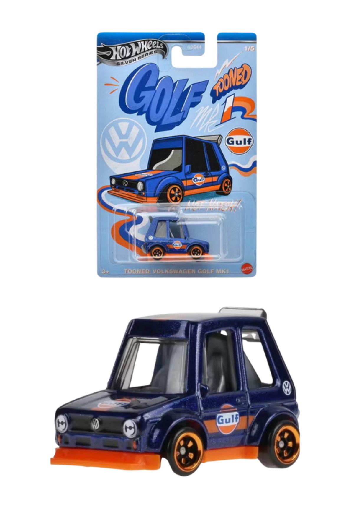 Muhcu Home Herkesin İlgi Odağı Koleksiyon Model Araçlar HTWHEELS - Volkswagen Golf MK1