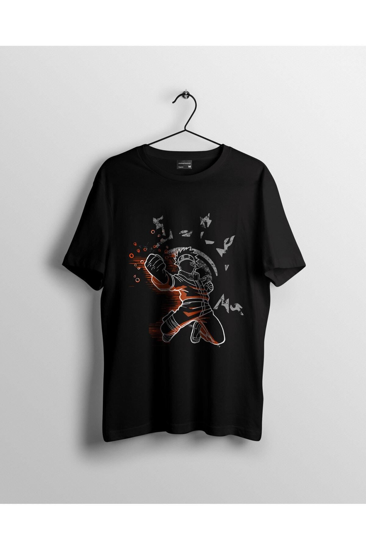 Miba Store Naruto Demon Punch Anime Tişört