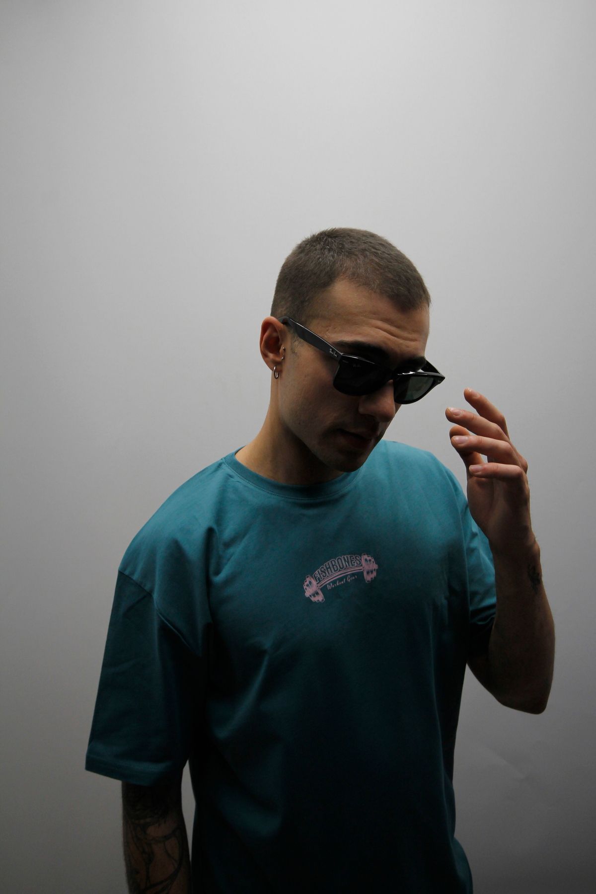 Fishbones Unisex Oversize 'Arnold' Geniş Kalıp Tişört
