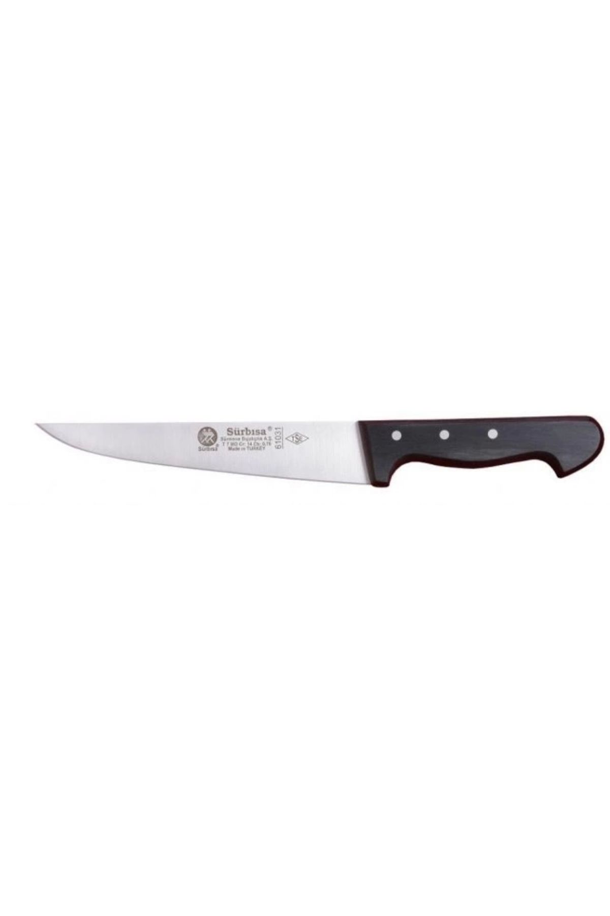 shopwave 61031 - Sürmene Kasap Kemik Sıyırma Bıçağı 18,5 cm