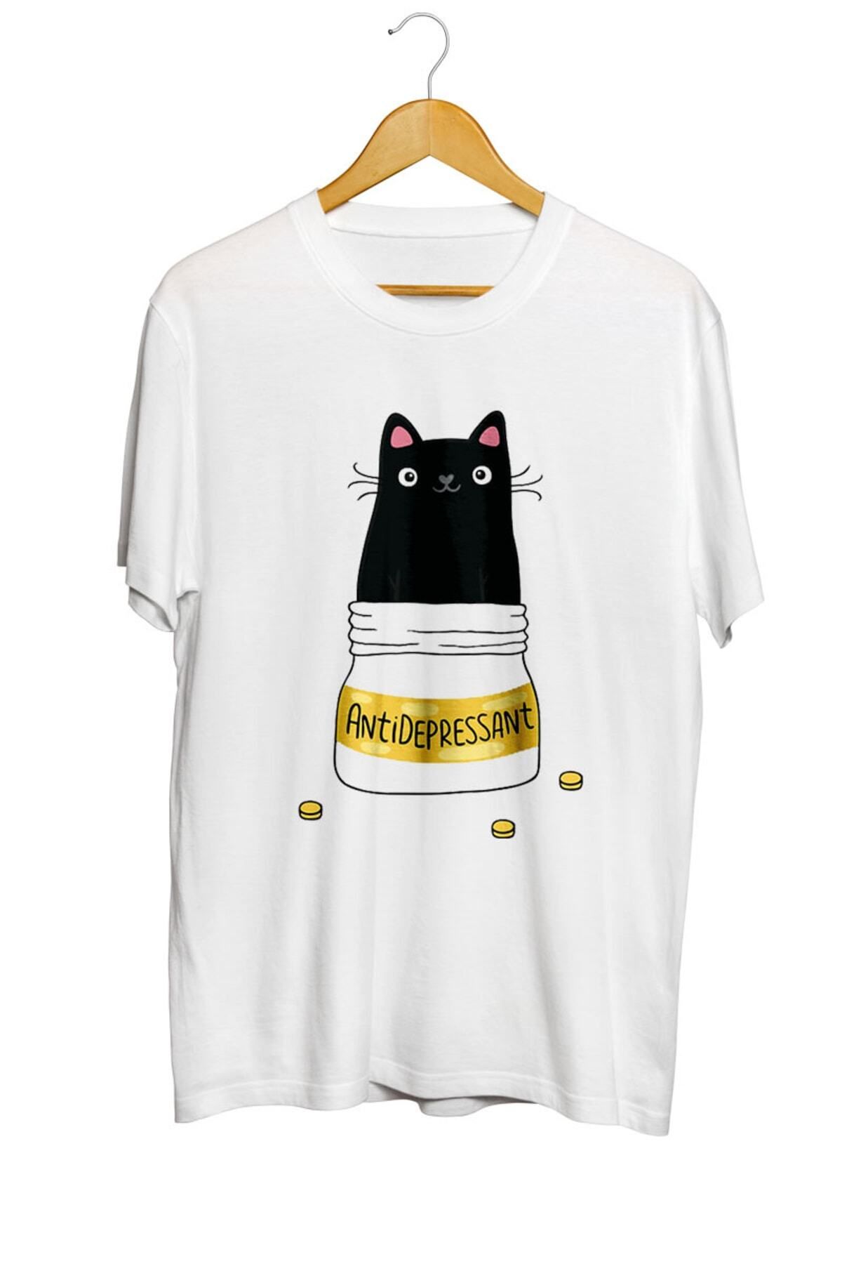 Miba Store Fur Antıdepressant Anime Tişört