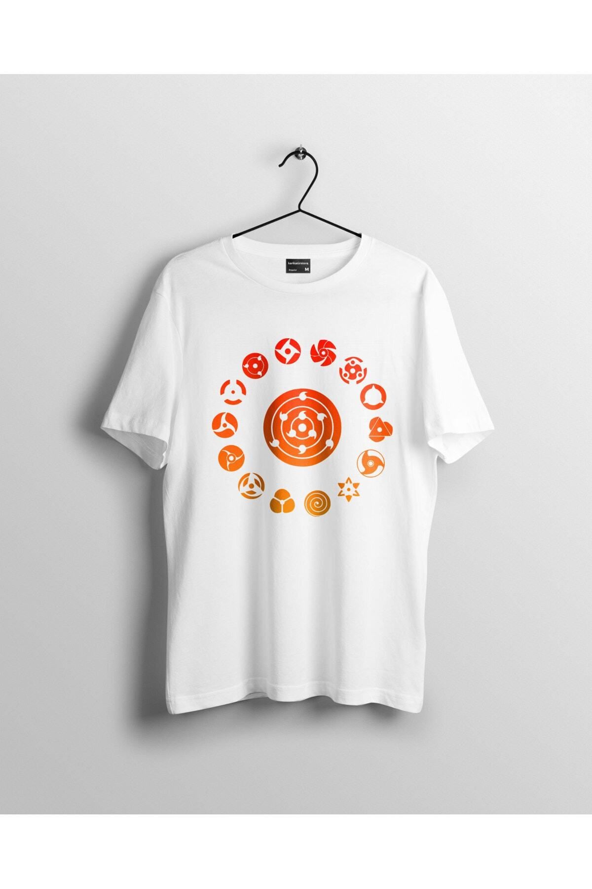 Miba Store Sharingan Naruto Baskılı Anime Tişört