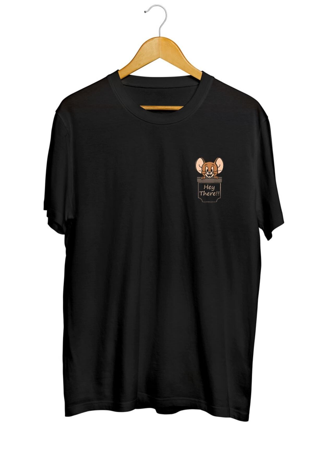 Miba Store Jerry Hi There Baskılı Tişört