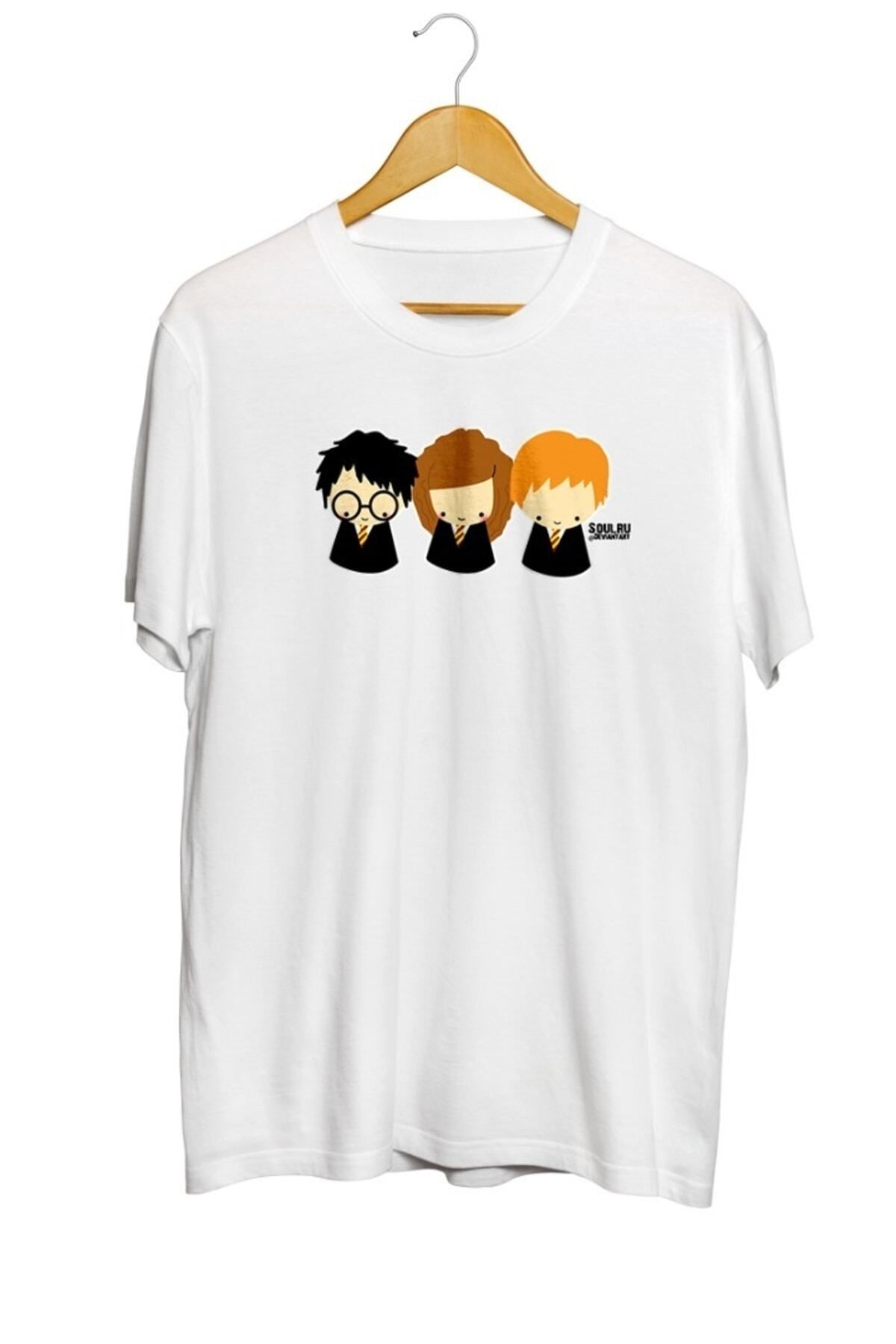 Miba Store Harry Potter Baskılı Unisex Tişört