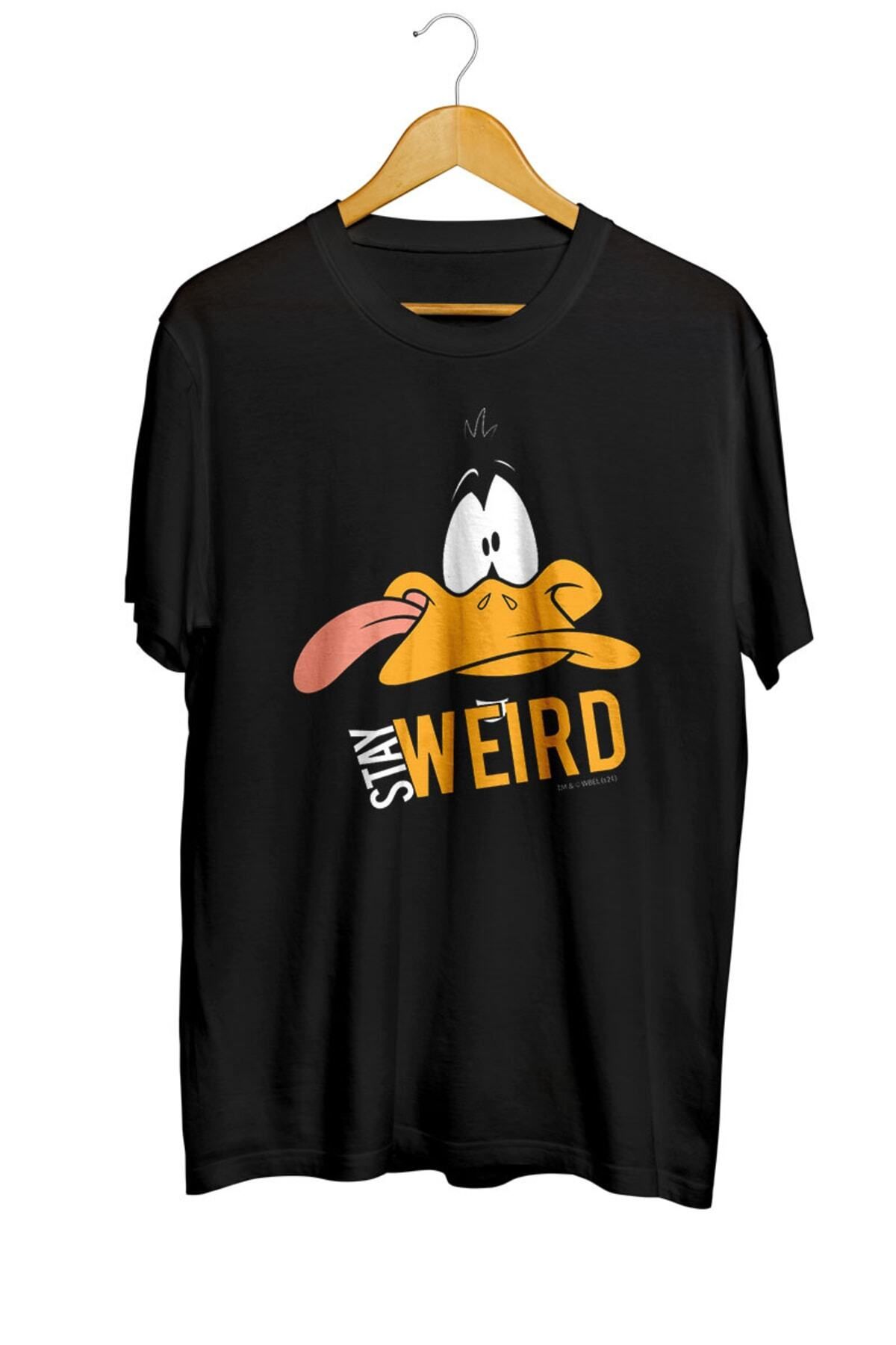 Miba Store Weird Daffy Baskılı Tişört