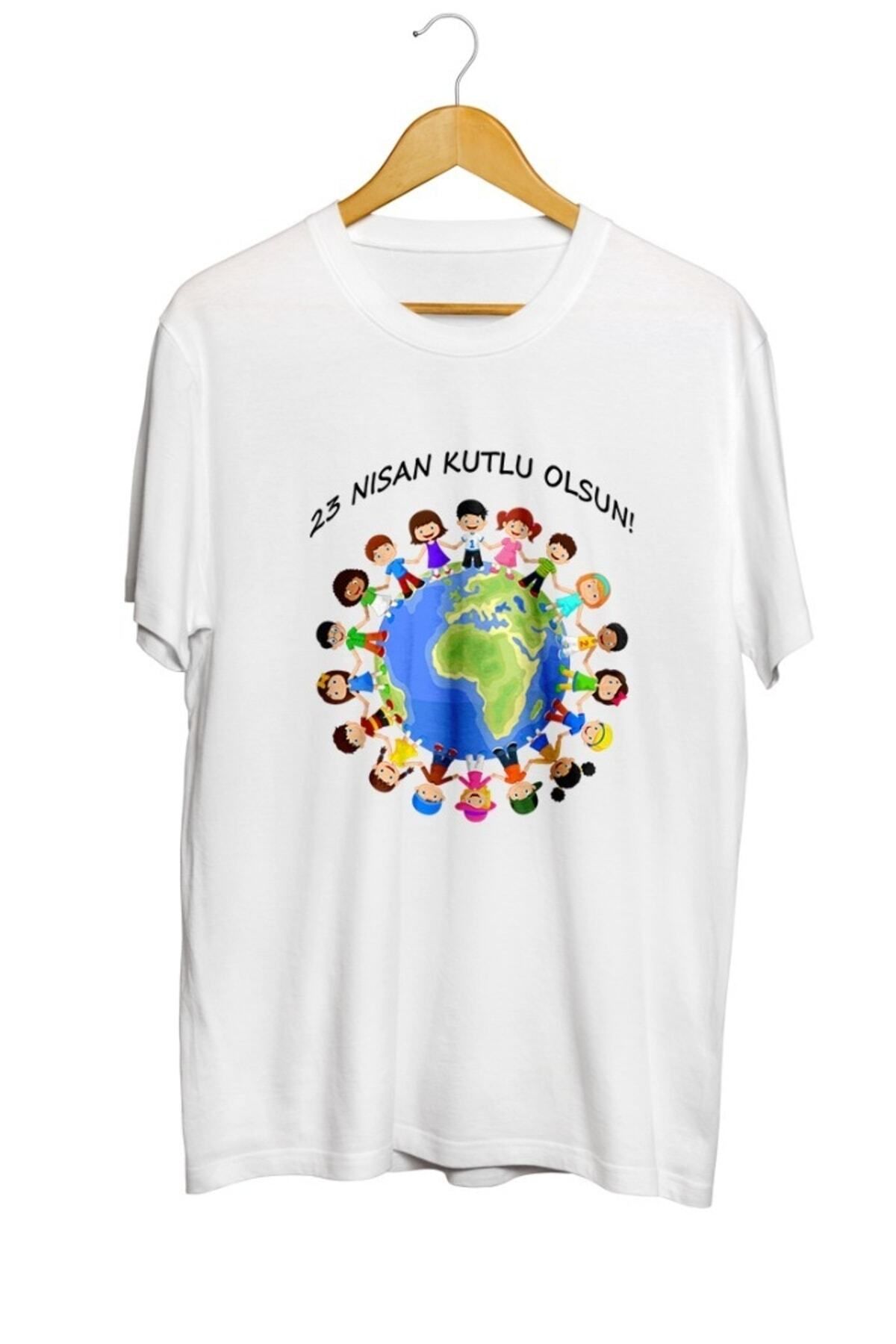 Miba Store 23 Nisan Kutlu Olsun Baskılı Unisex Tişört