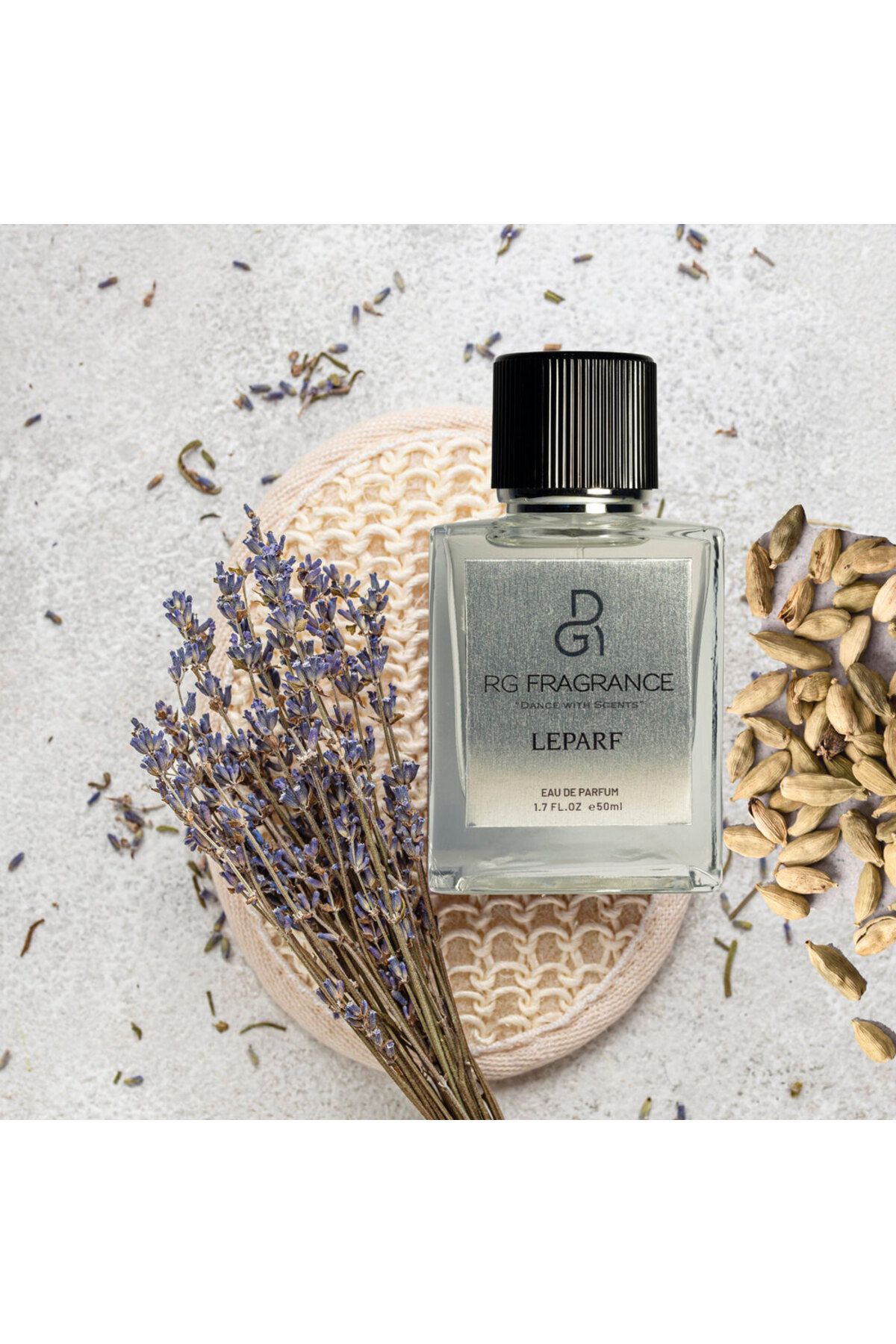 RG FRAGRANCES Leparf Erkek Designer Parfüm Edp 50 ml (Lavanta, Kaküle, İris)