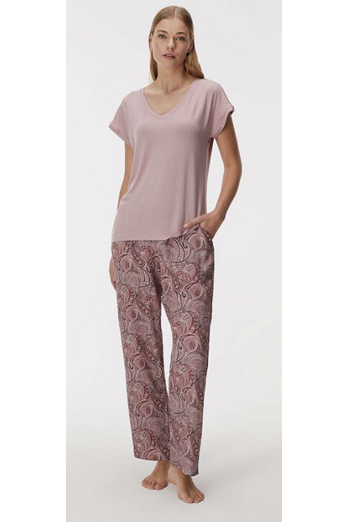 NightLove Anıl Allium 11344 Kadın Pijama Takımı