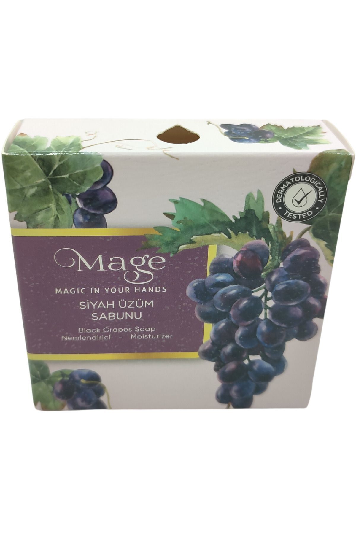 Mage SİYAH ÜZÜMLÜ DOĞAL SABUN 100 Gram X 2 Adet