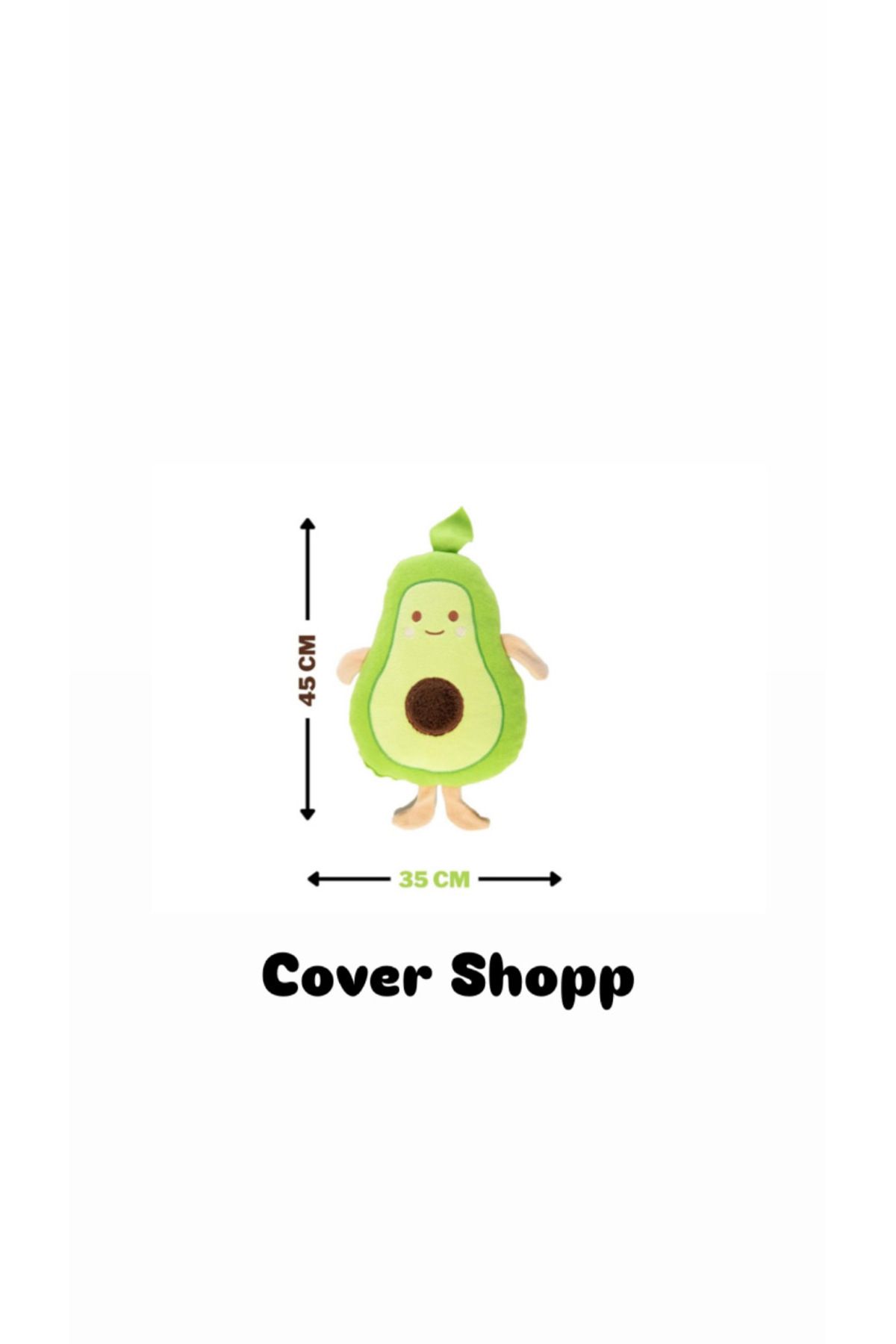 cover shopp Avakado Peluş Oyuncak