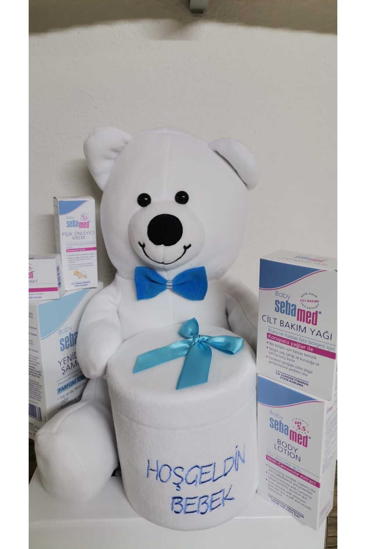 Hoşgeldin HOŞGELDİN BEBEK AYICIK VE ŞAMPUAN SET ERKEK