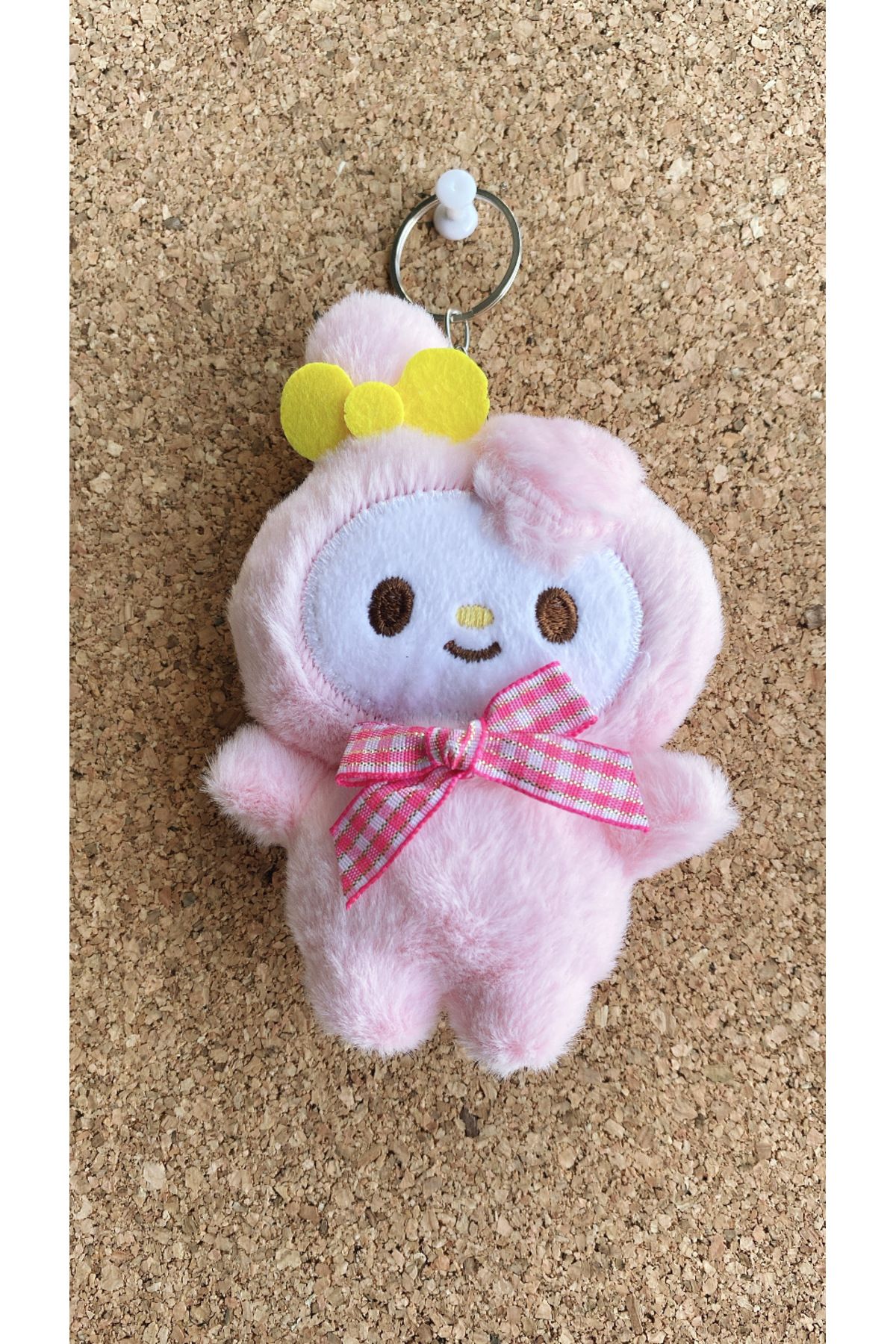 PABS Kuromi Sanrio Peluş Anahtarlık Çanta Süsü