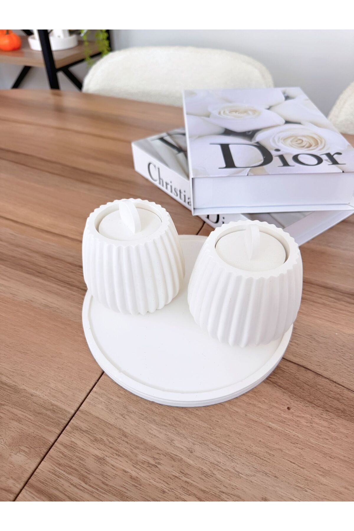 Deslina Dekoratif 3lü Set Dekorasyon Obje / Ev & Ofis