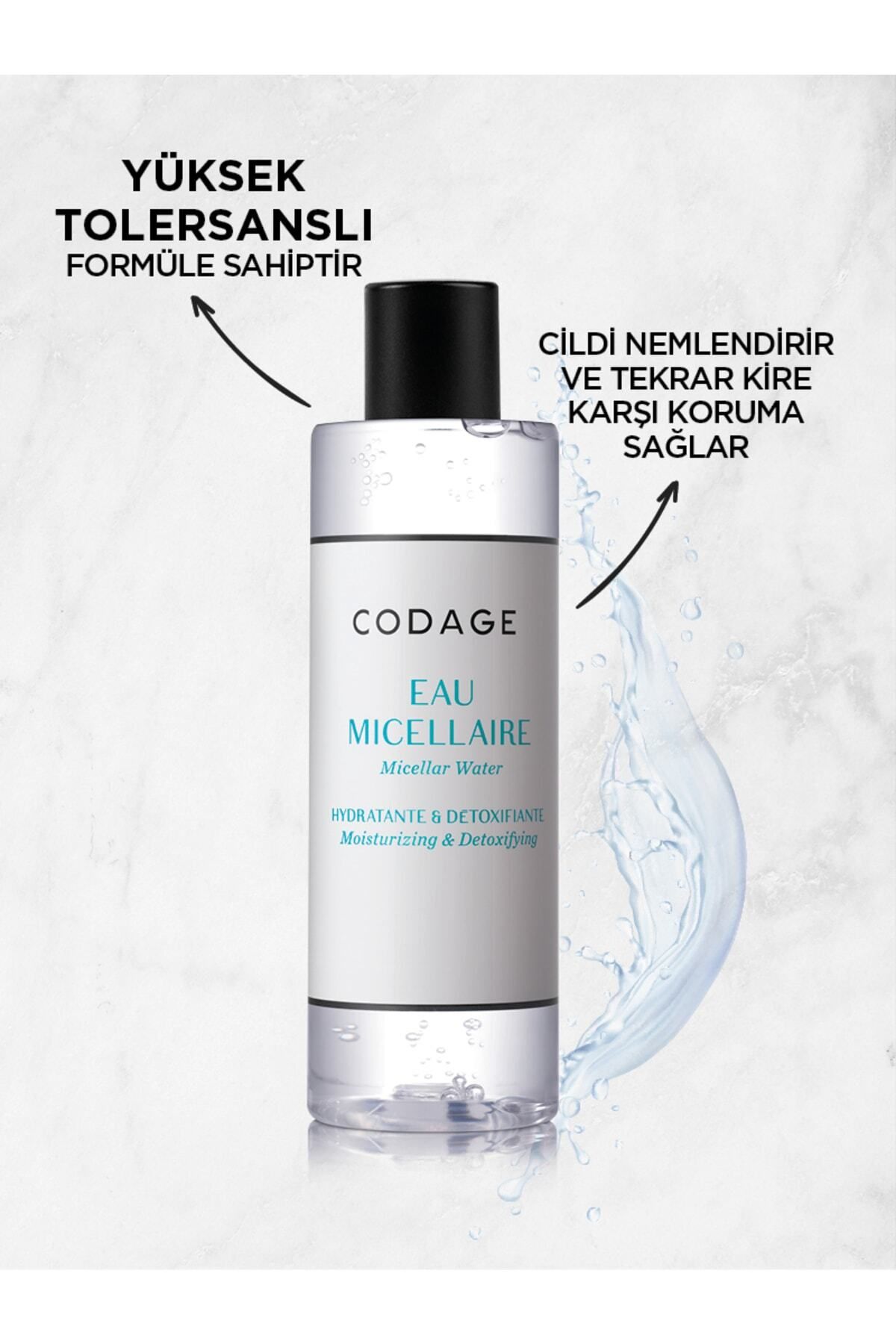 Codage-Sensitive Eye and Lip Area Cleansing, Purifying and Moisturizing Micellar Water 200ml 3