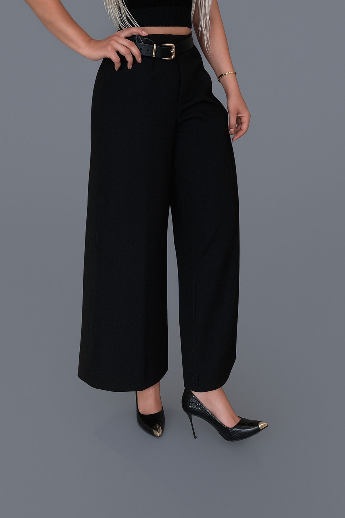 KENDİ TASARIMIM Palazzo bol kesim pantalon