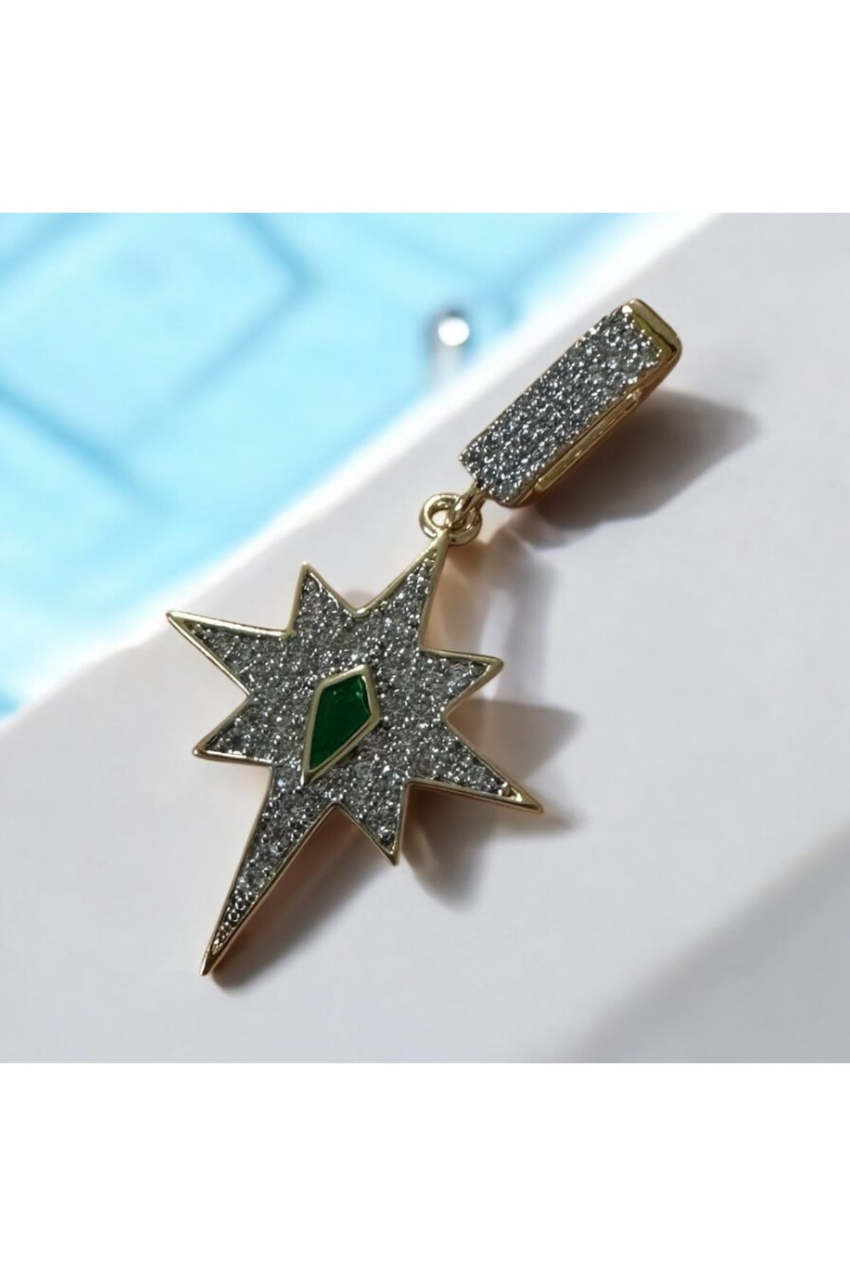 RAYM ACCESSORIES PREMIUM KUTUP YILDIZI KOLYE UCU (CHARM)