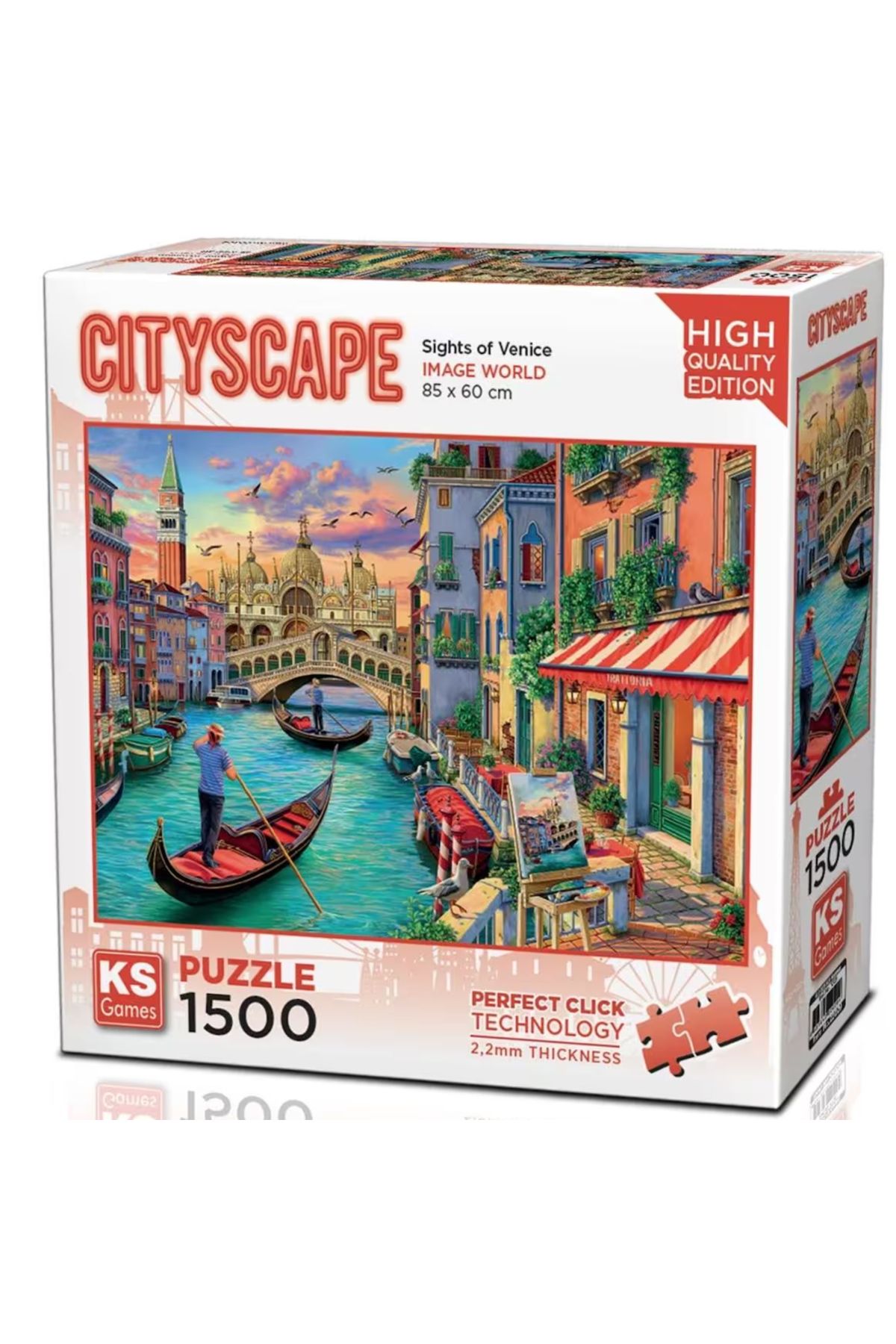 Ks Games Sights Of Venice 1500 Parça Puzzle