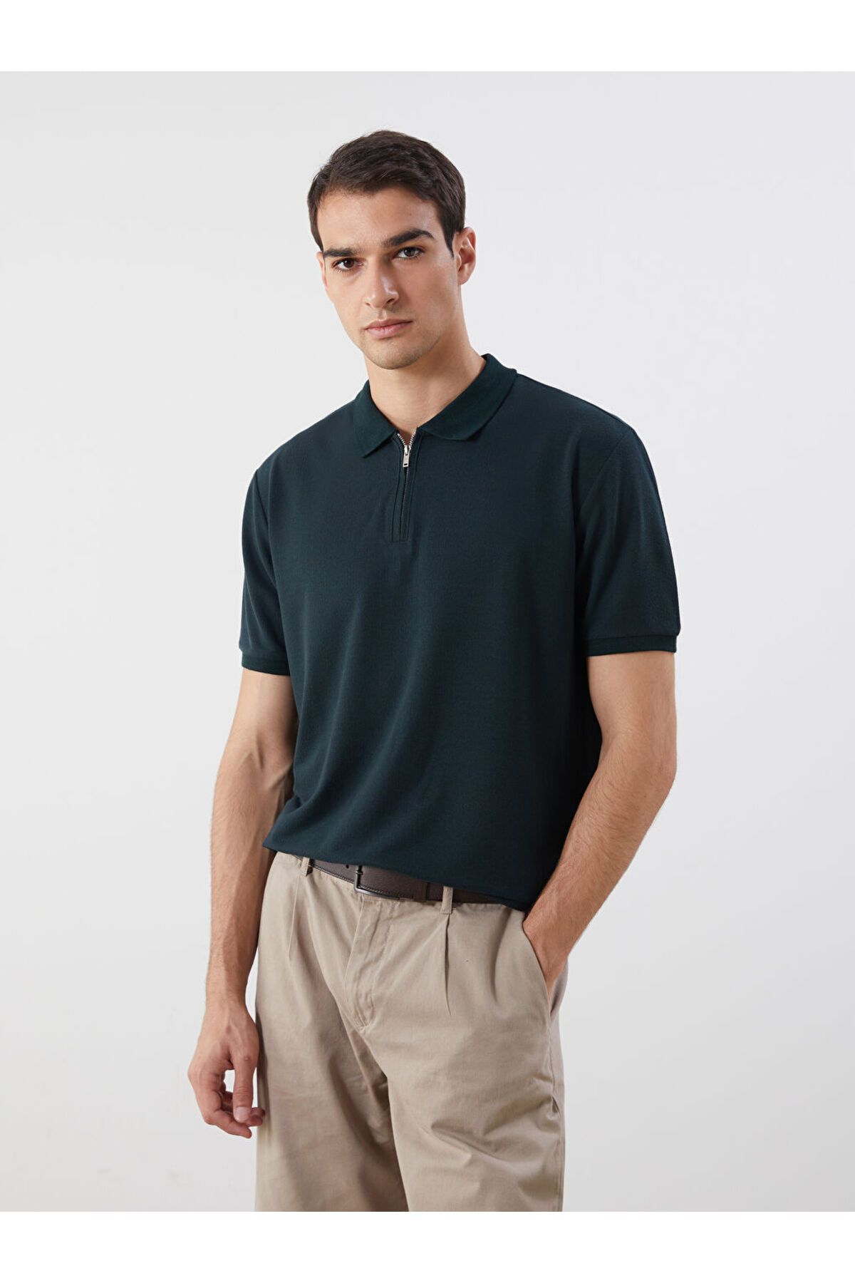 LC Waikiki Polo Yaka Penye Erkek Tişört