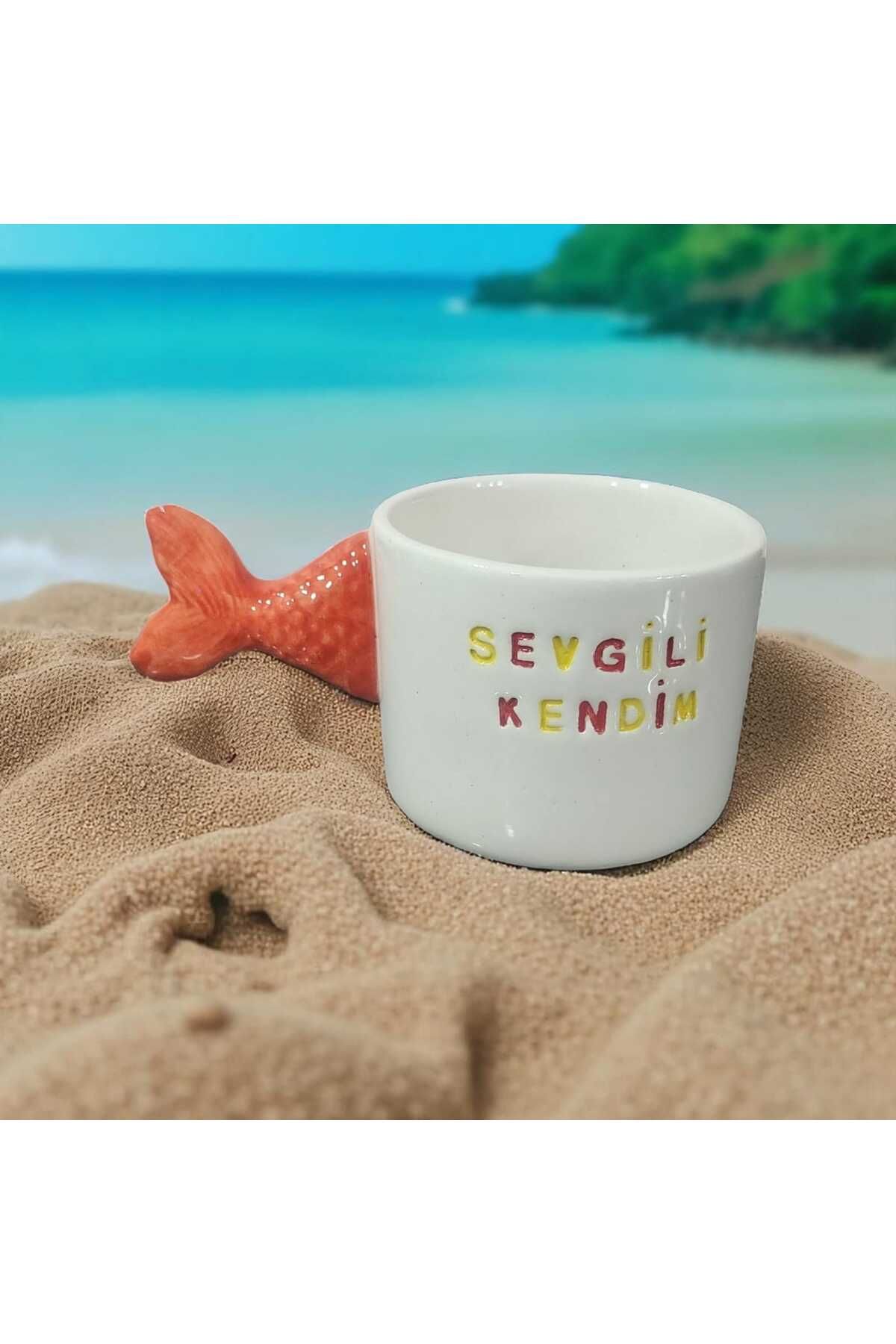 sowilodoo Sevgili Kendim Yazılı Mug Bardak