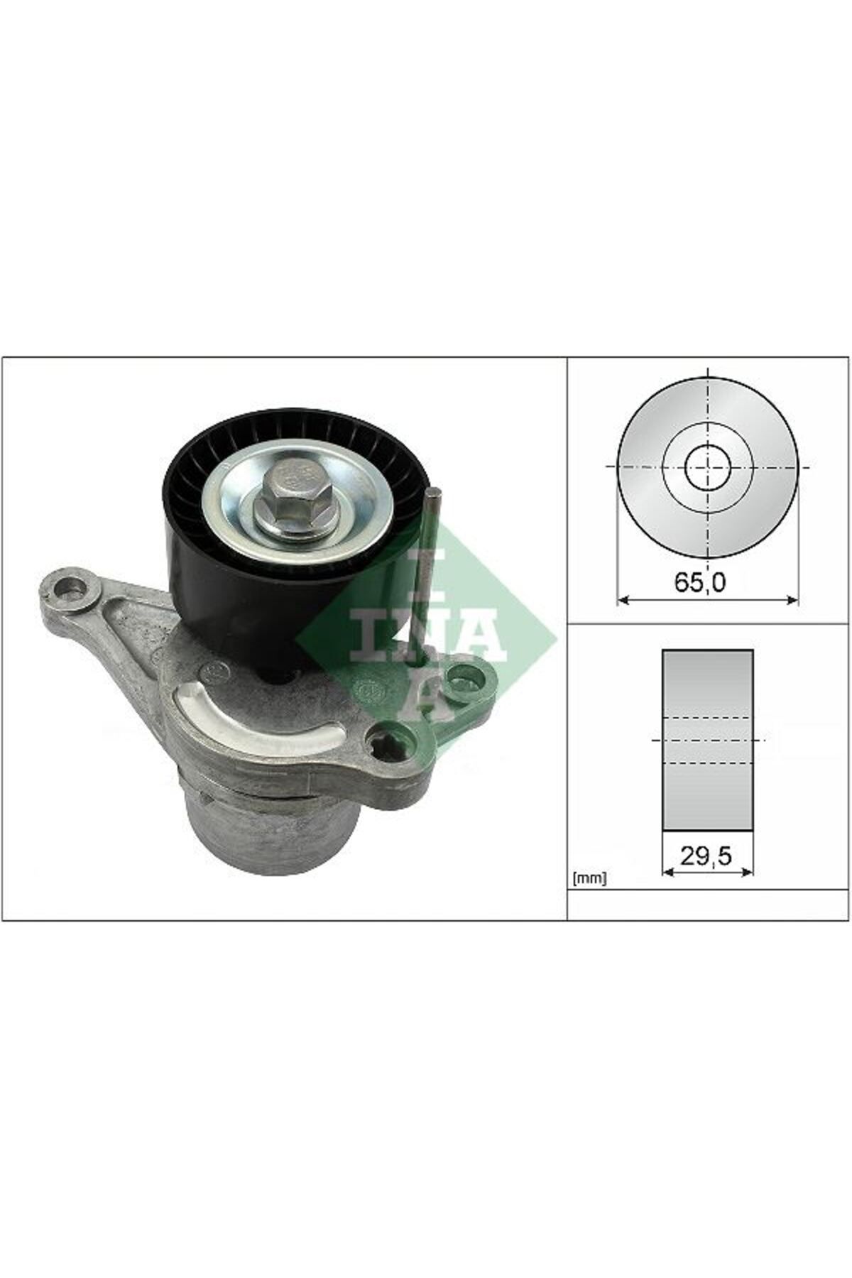 İna ALTERNATÖR GERGİ RULMANI KÜTÜKLÜ MASTER III-TRAFIC III-LGN III-KOLEOS-NISSAN XTRAIL 2.0 M9R-2.3 M9T
