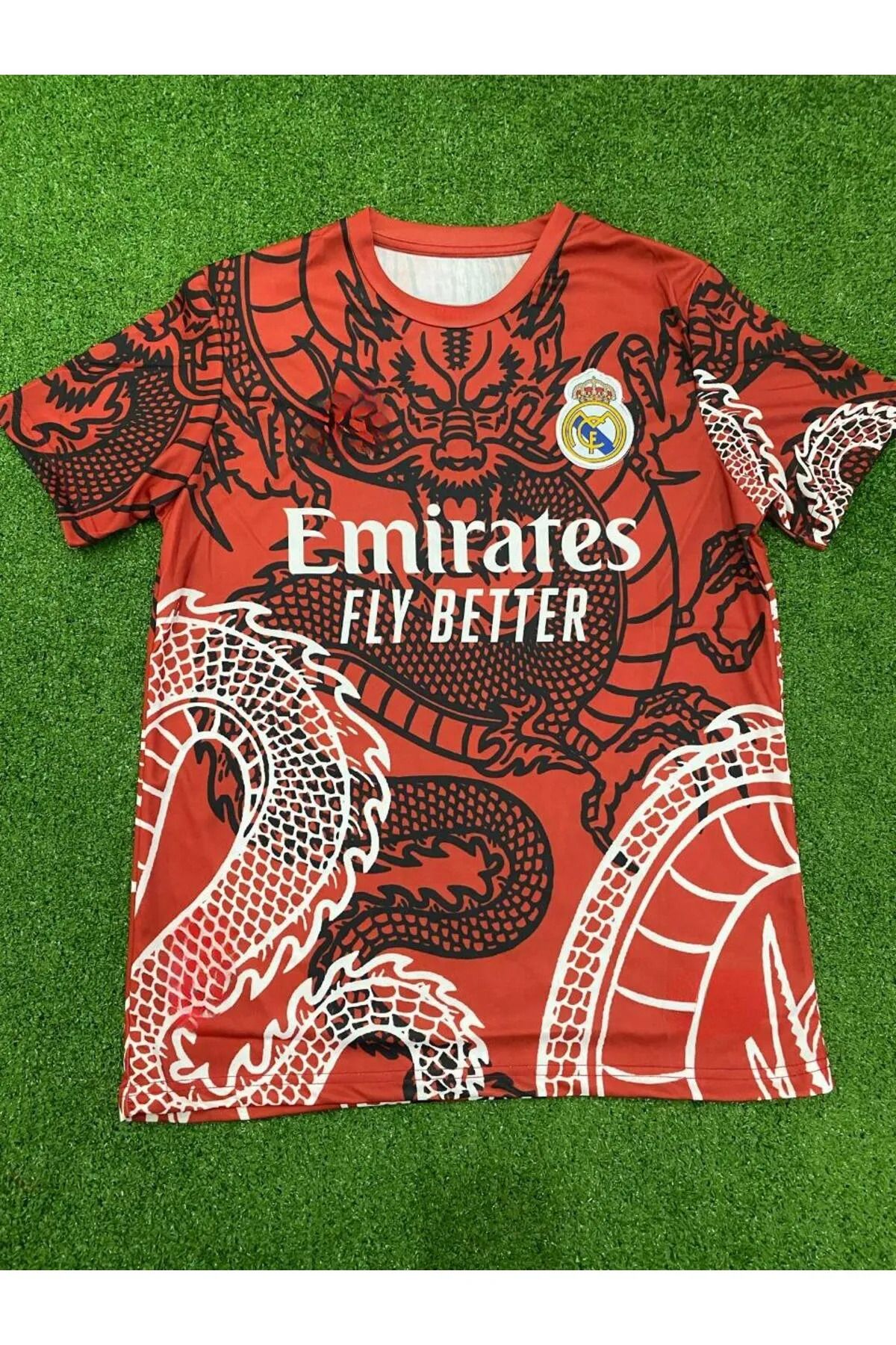 Lion Spor Real Madrid 2023/24 Yeni Sezon Dragon Ejderha Motifli Özel Konsept Forması