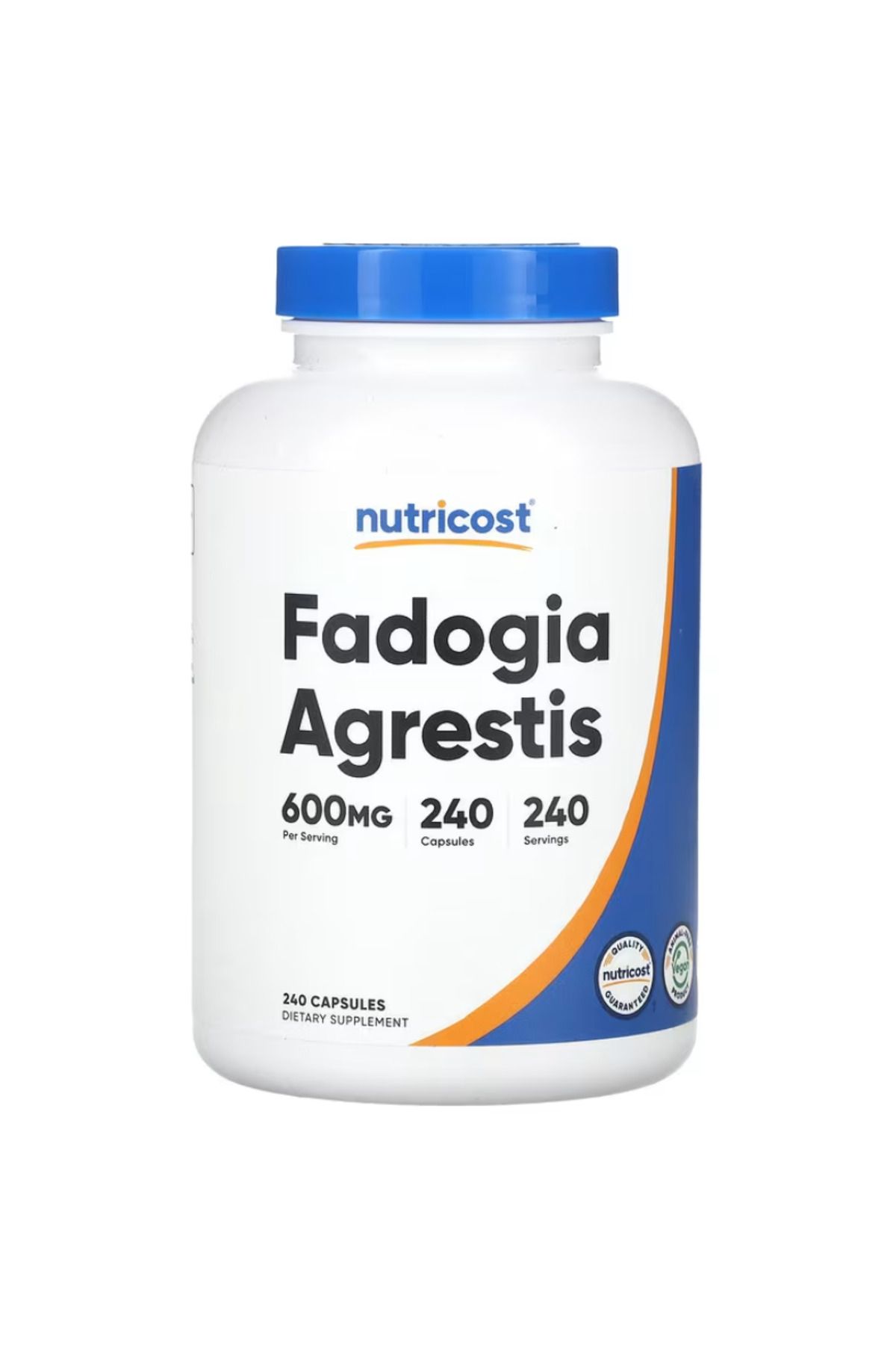 Nutricost , Fadogia Agrestis, 600 mg, 240 Capsules