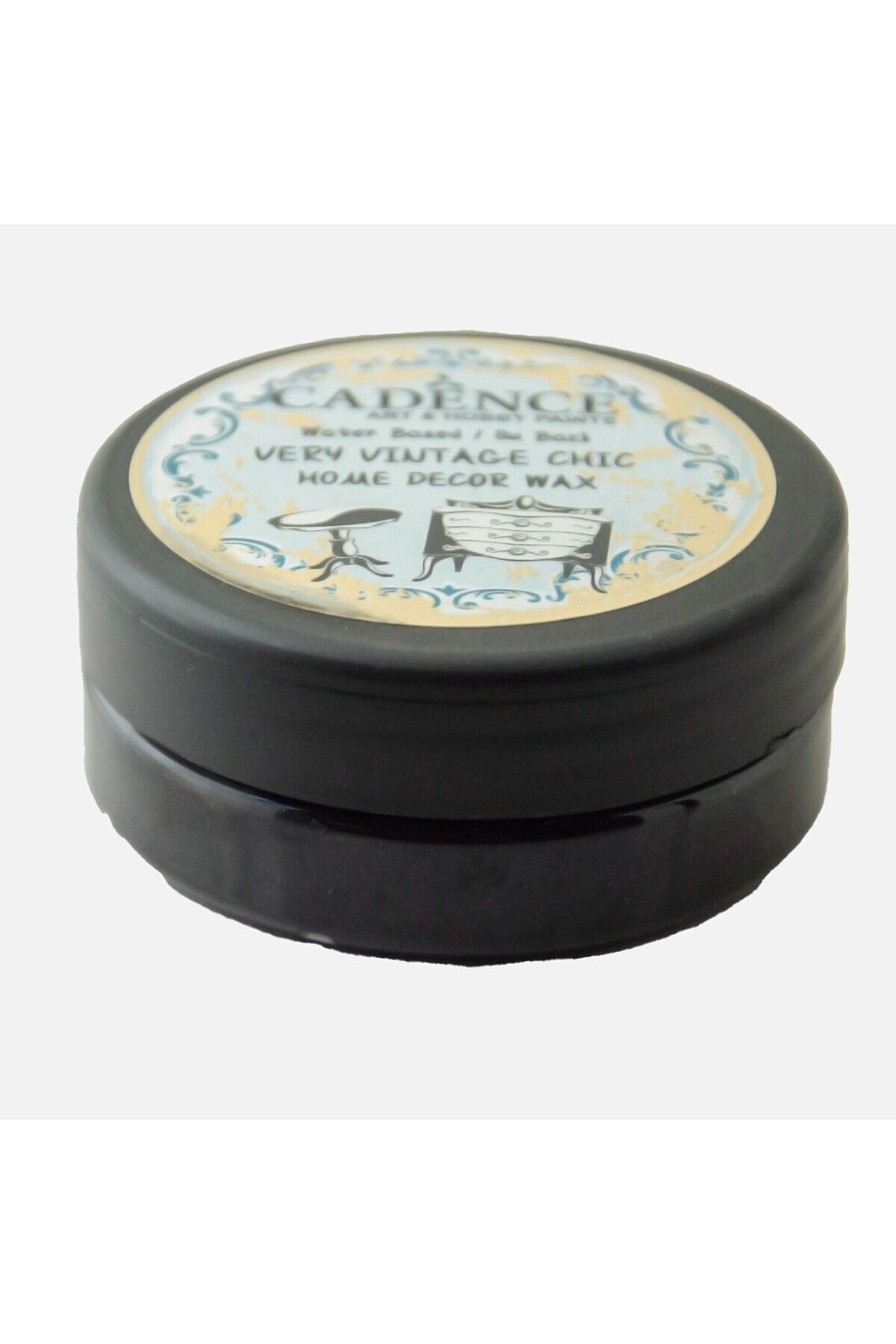 Saatistan Siyah Mum Wax, 50 ml, Evinize Şıklık Katacak Dekoratif Malzeme