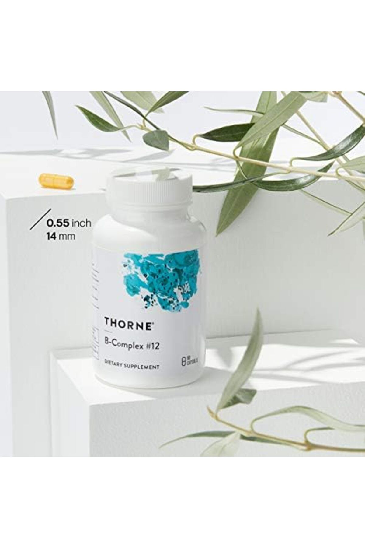 Thorne-B-Complex #12 - Vitamin B Complex with Active B12 and Folate - 60 Capsules 7