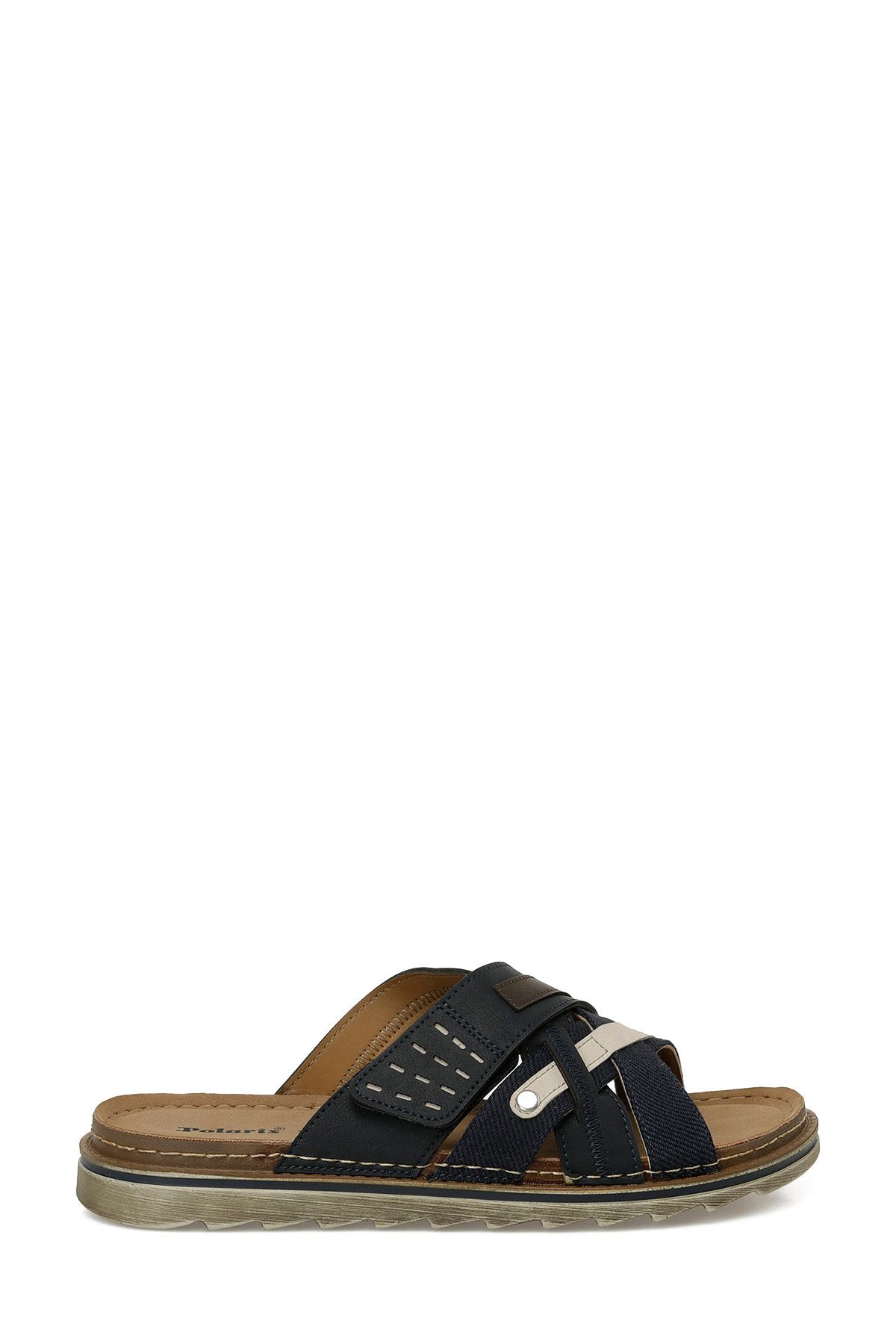 Polaris 408018.M5FX Lacivert Erkek Terlik