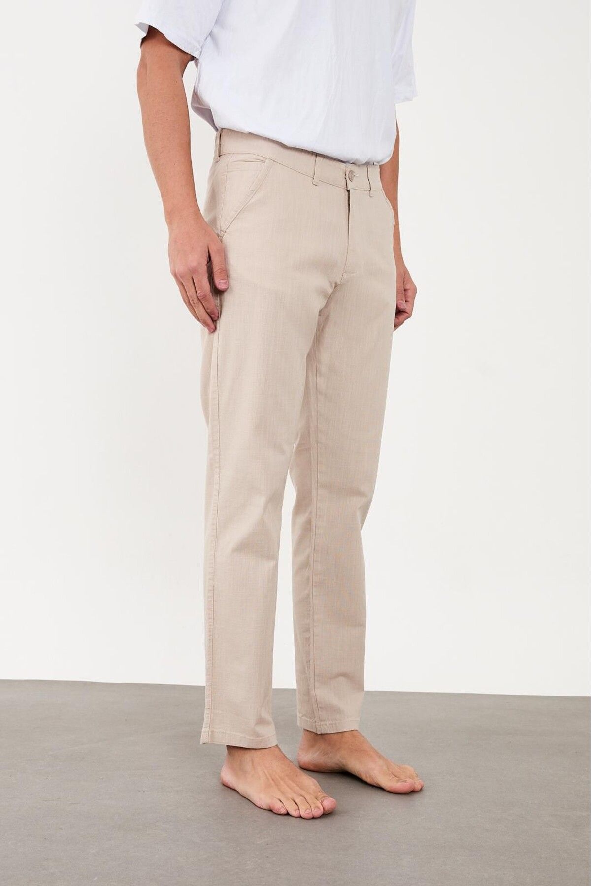 twentyfive25 Erkek Keten Pantolon